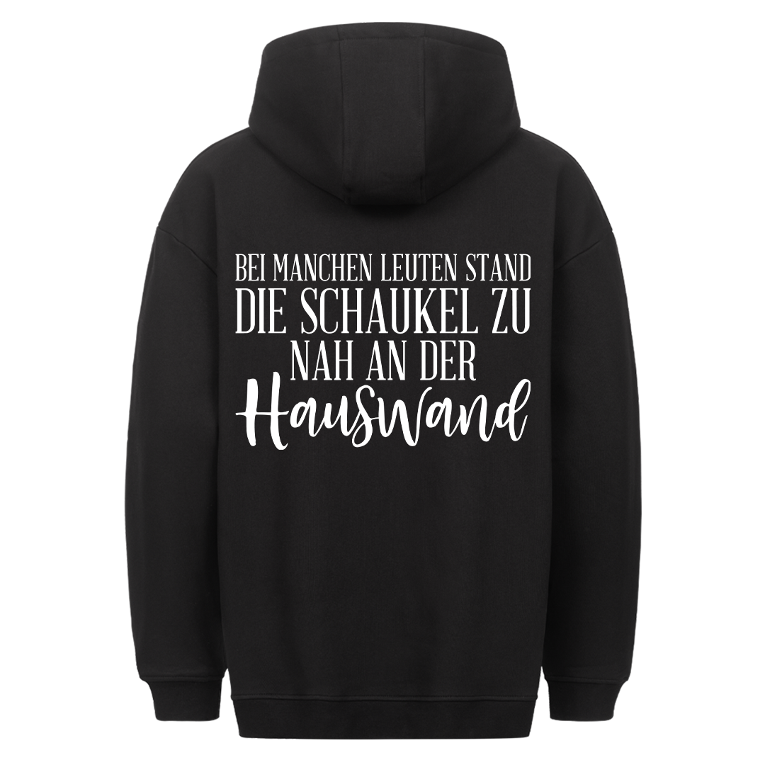 Hauswand - Hoodie Unisex Rückendruck