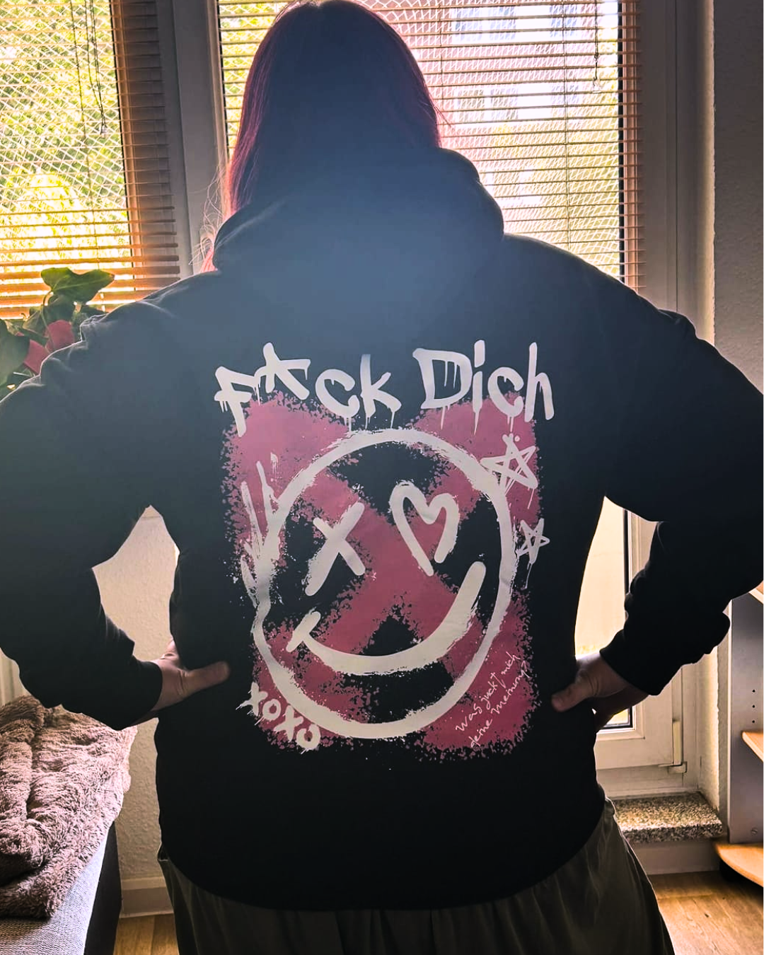 F*ck dich - Premium Backprint Unisex