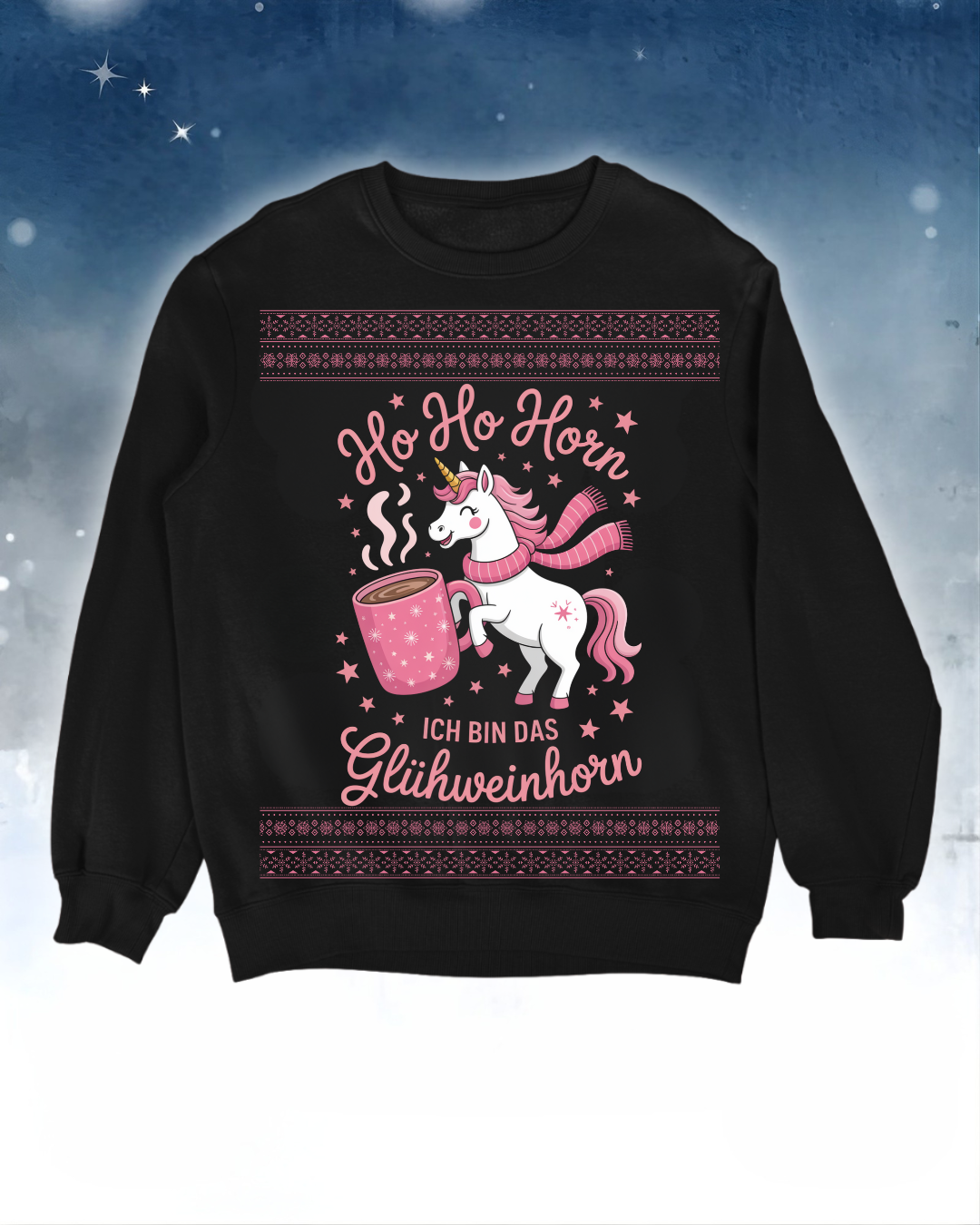 Glühweinhorn - Ugly Sweater