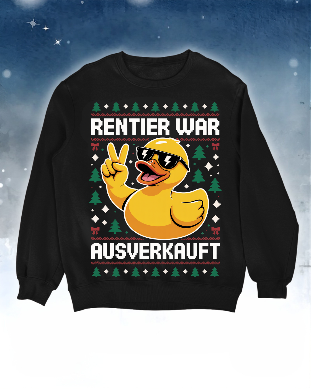 Rentier war ausverkauft - Ugly Sweater