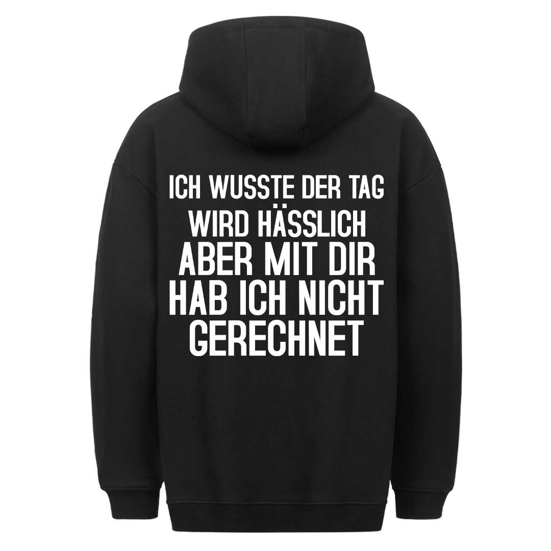 Nicht Gerechnet - Hoodie Unisex Rückendruck