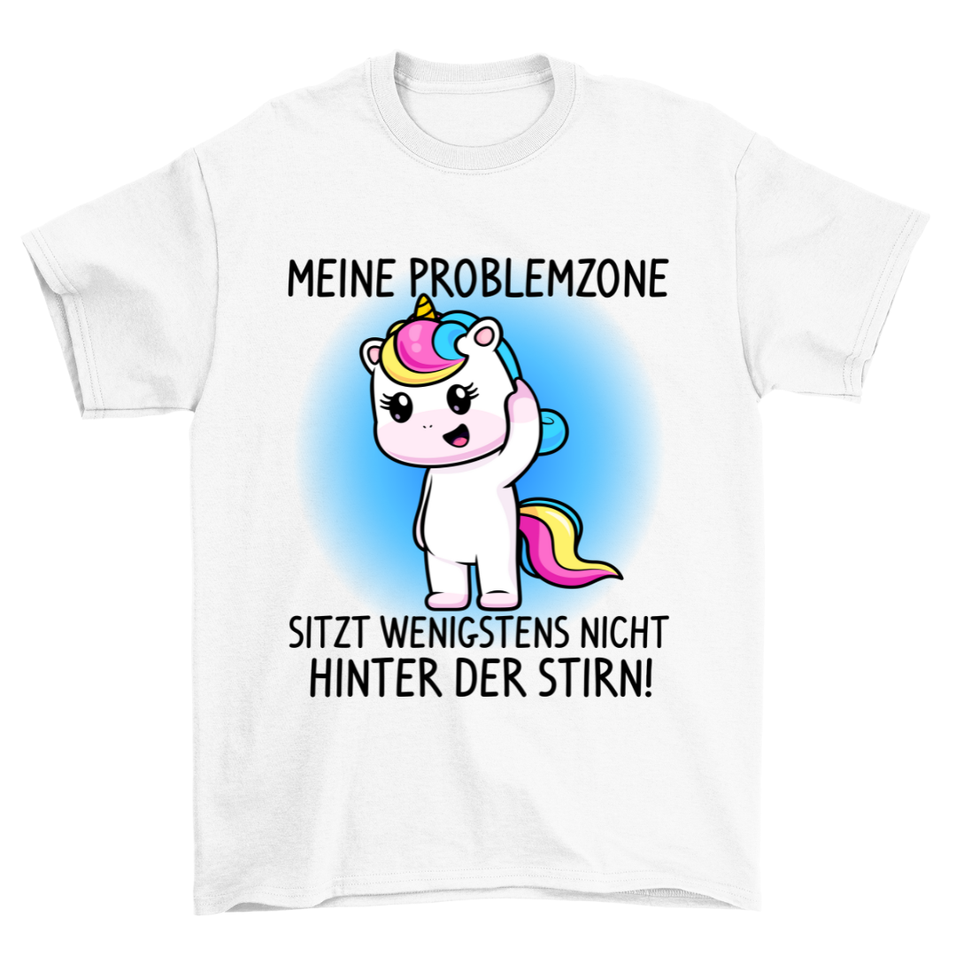 Problemzone Einhorn - Shirt Unisex
