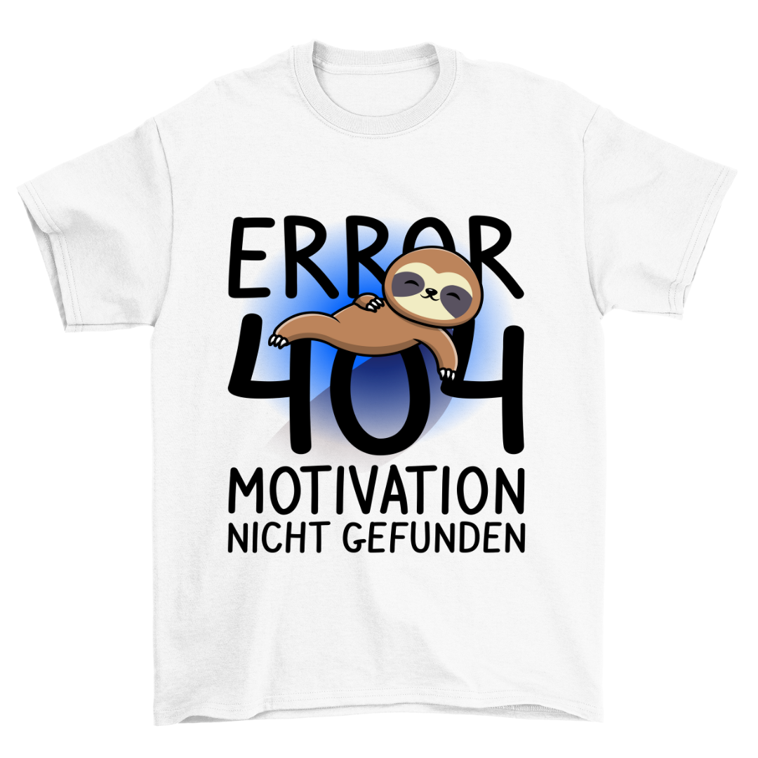 Error Faultier - Shirt Unisex