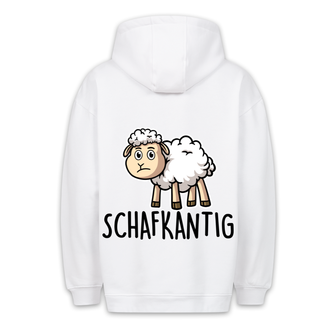 Schafkantig - Hoodie Unisex Rückendruck