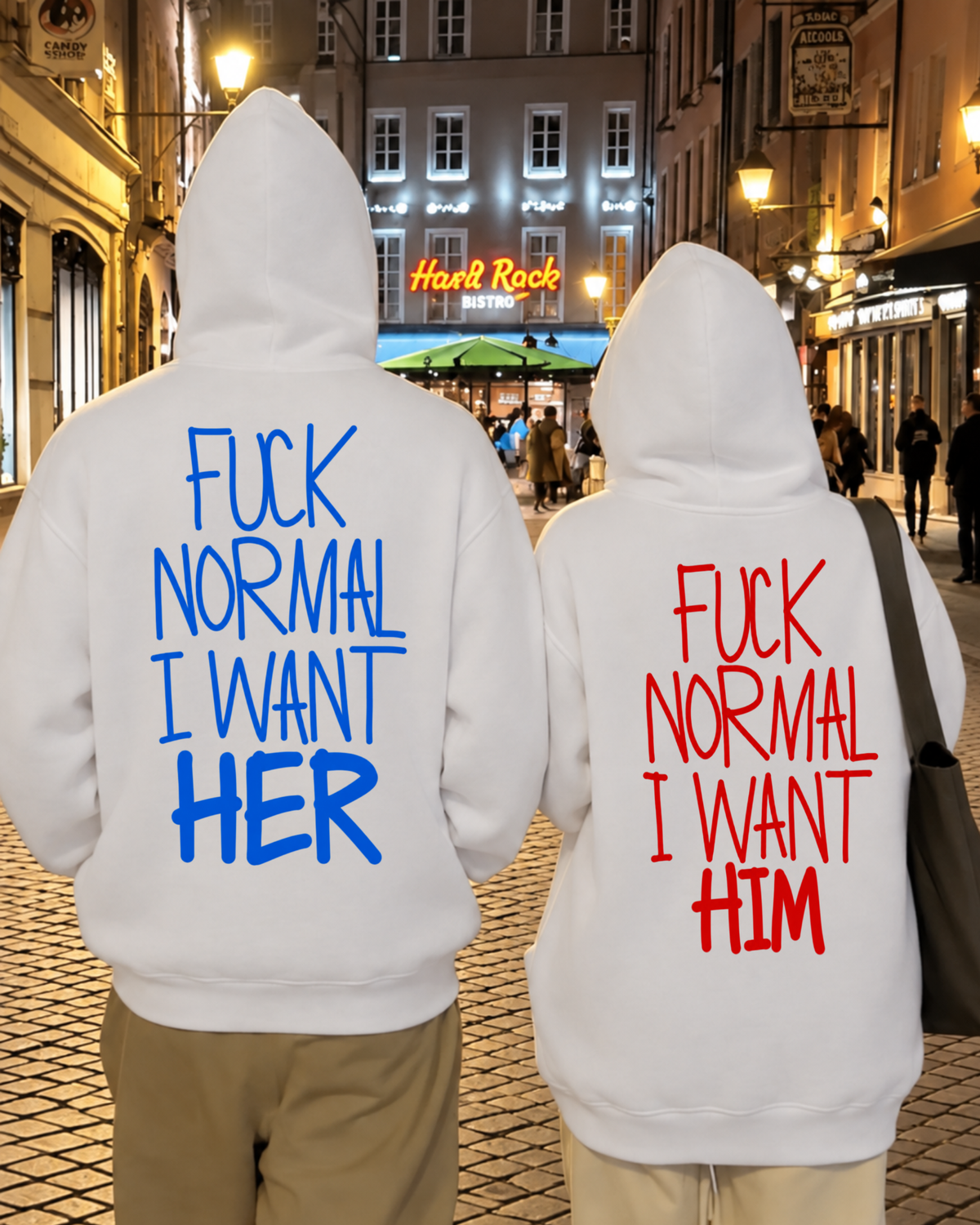 we want us - Kuschel Hoodie Bündel