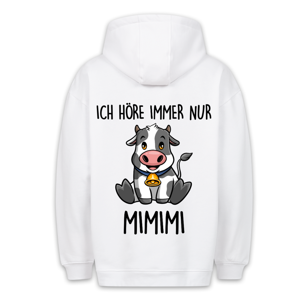 MiMiMi Kuh - Hoodie Unisex Rückendruck