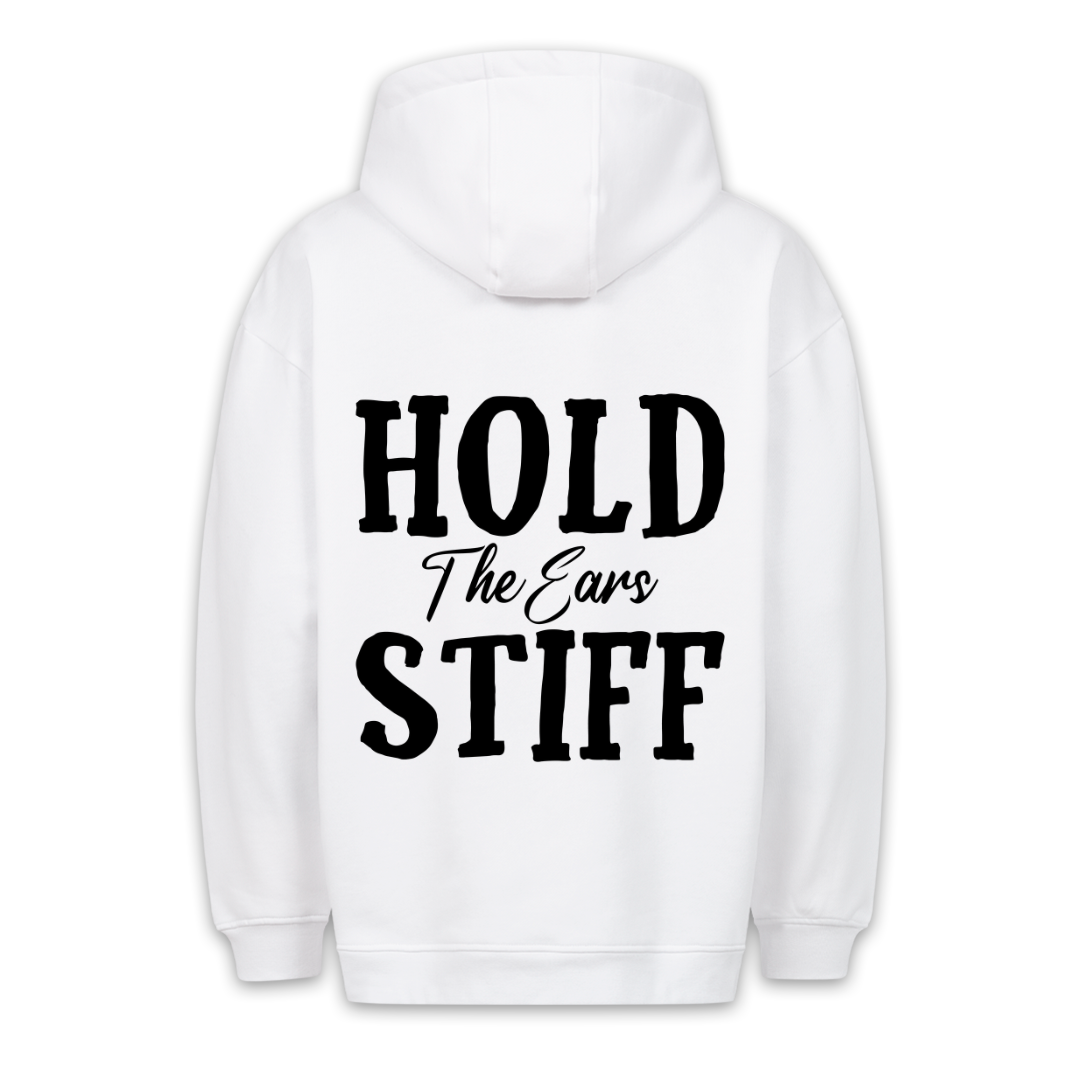 Ears stiff - Hoodie Unisex Rückendruck