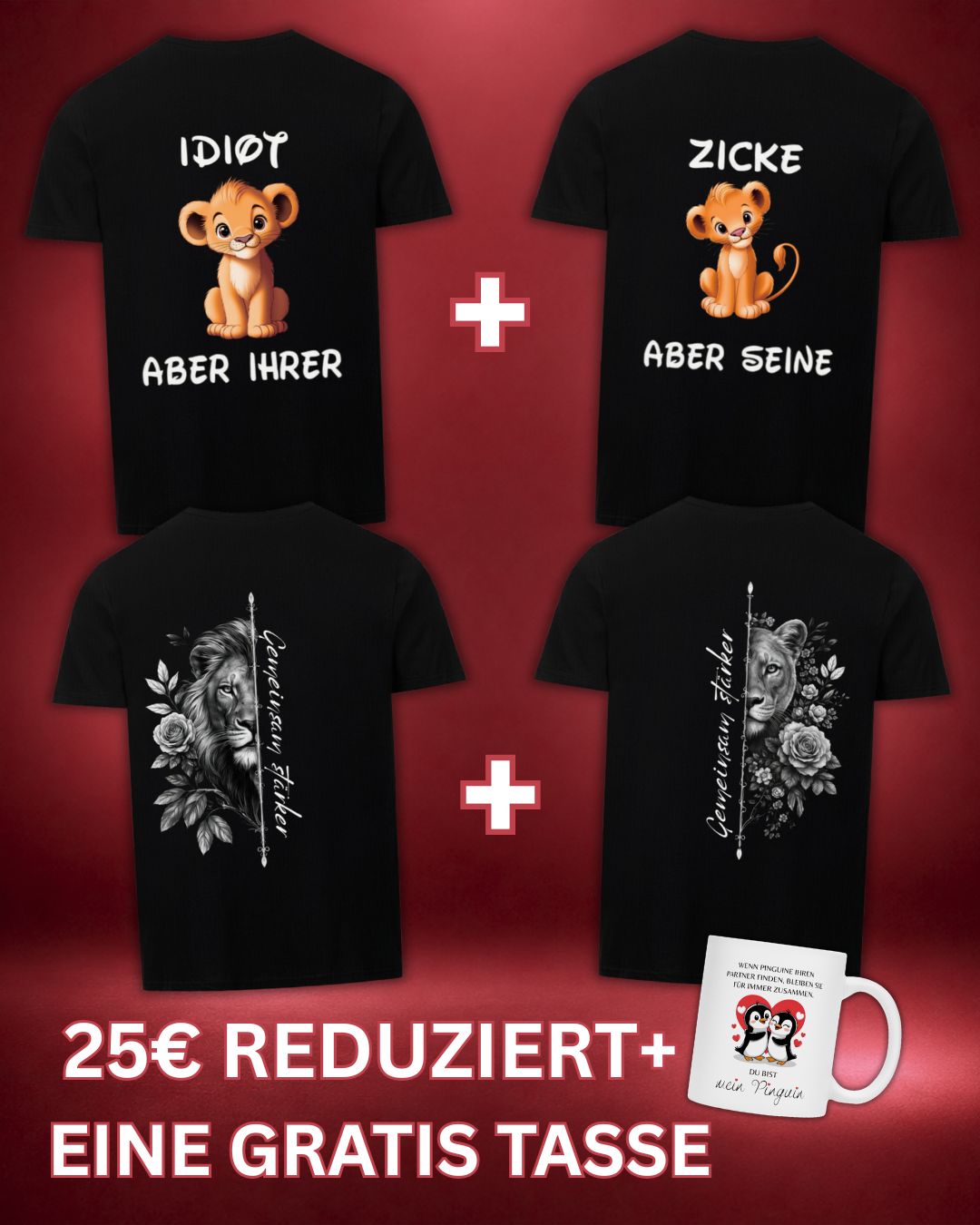 Bestseller 4 - Shirt Couple Bündel