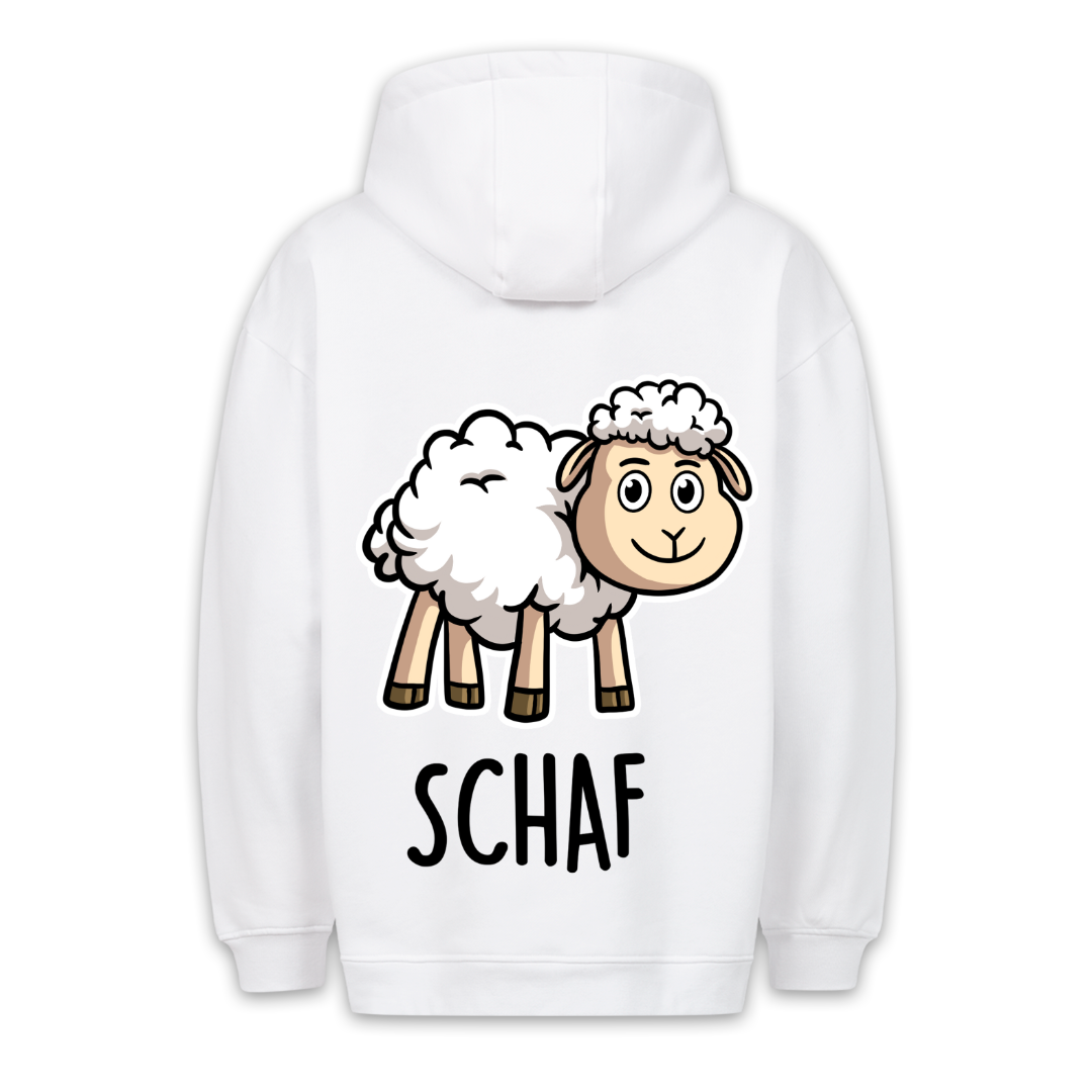 Schaf - Hoodie Unisex Rückendruck