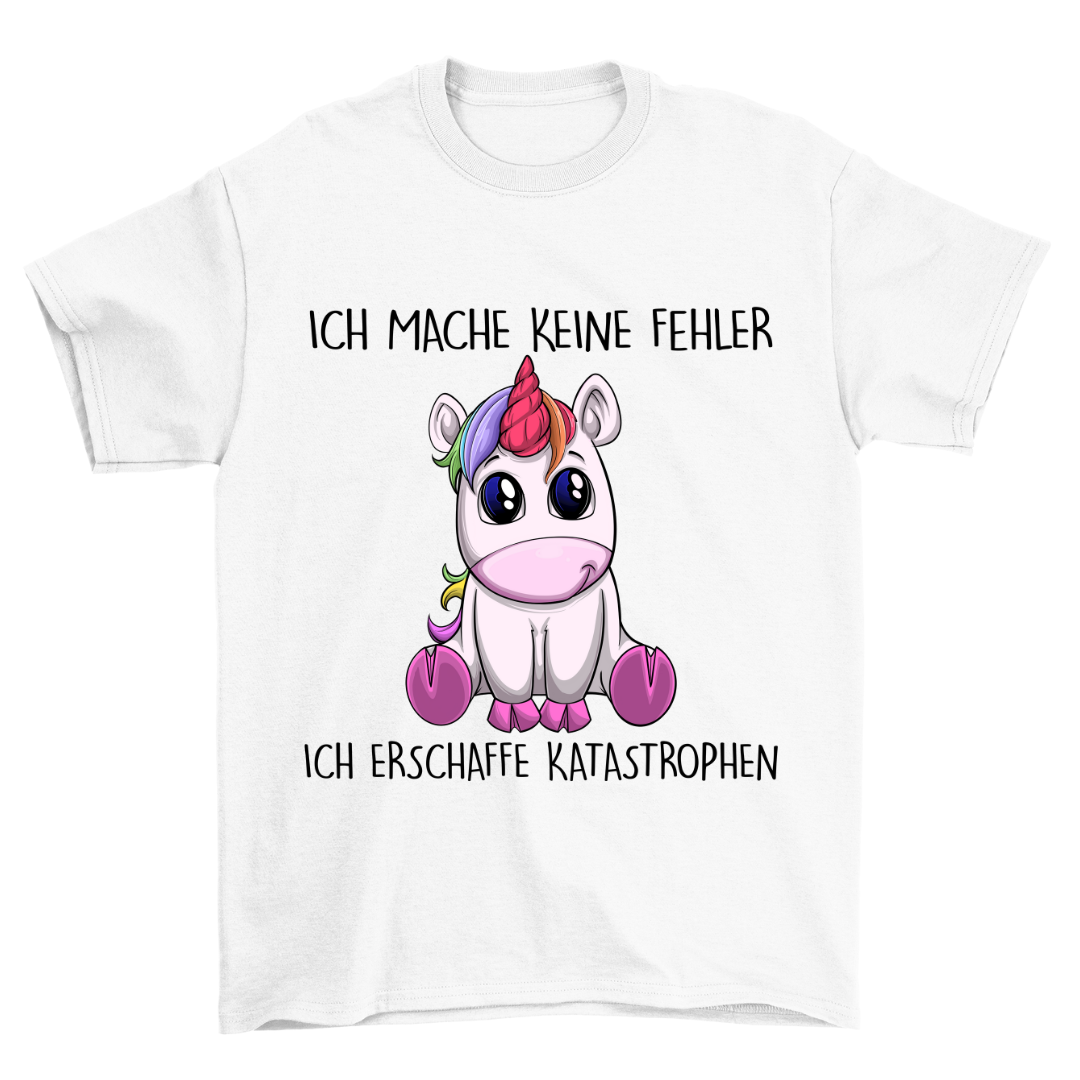 Katastrophen Einhorn - Shirt Unisex