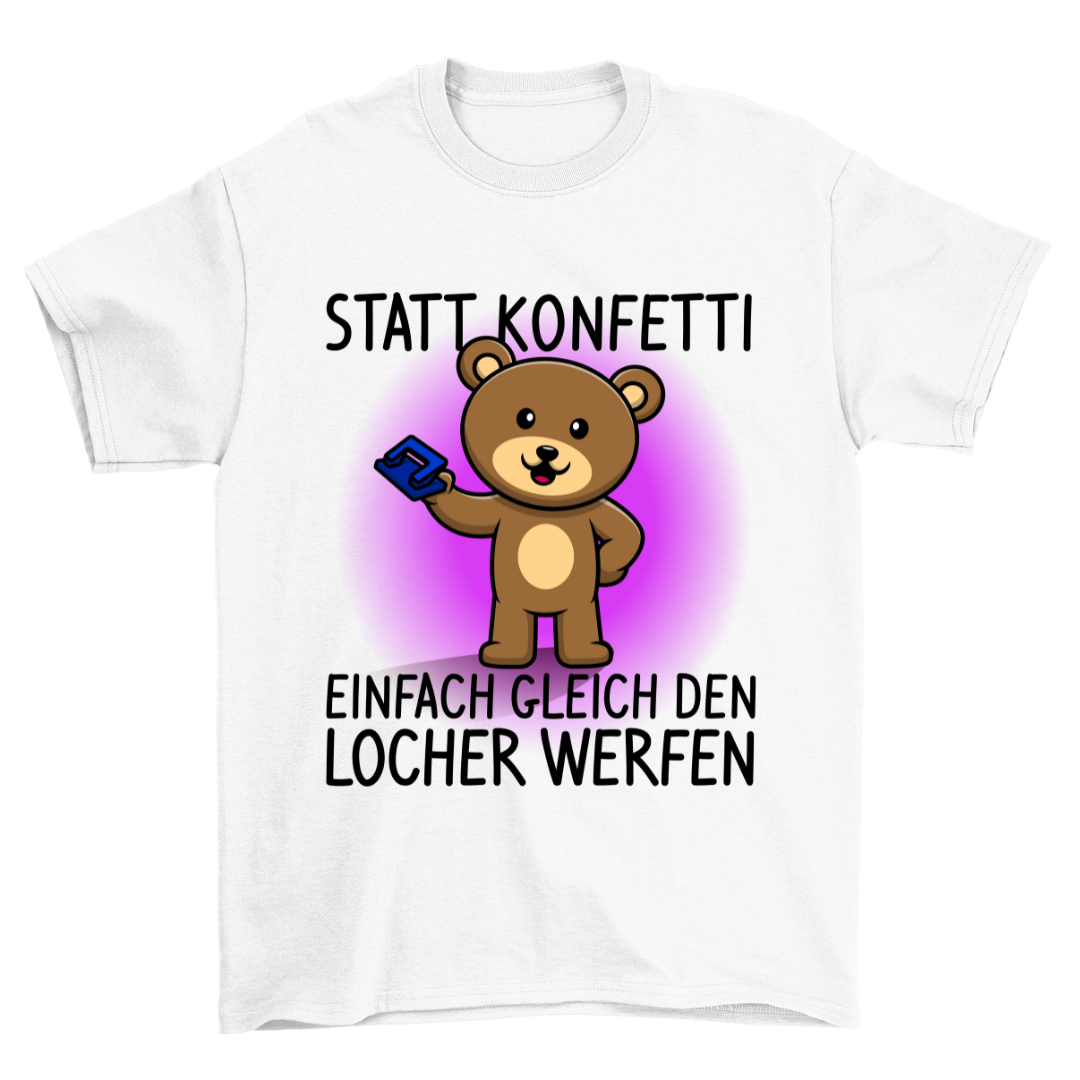 Konfetti Bär - Shirt Unisex