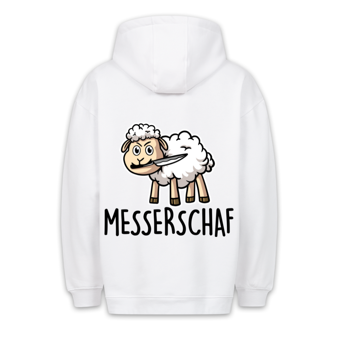 Messerschaf - Hoodie Unisex Rückendruck