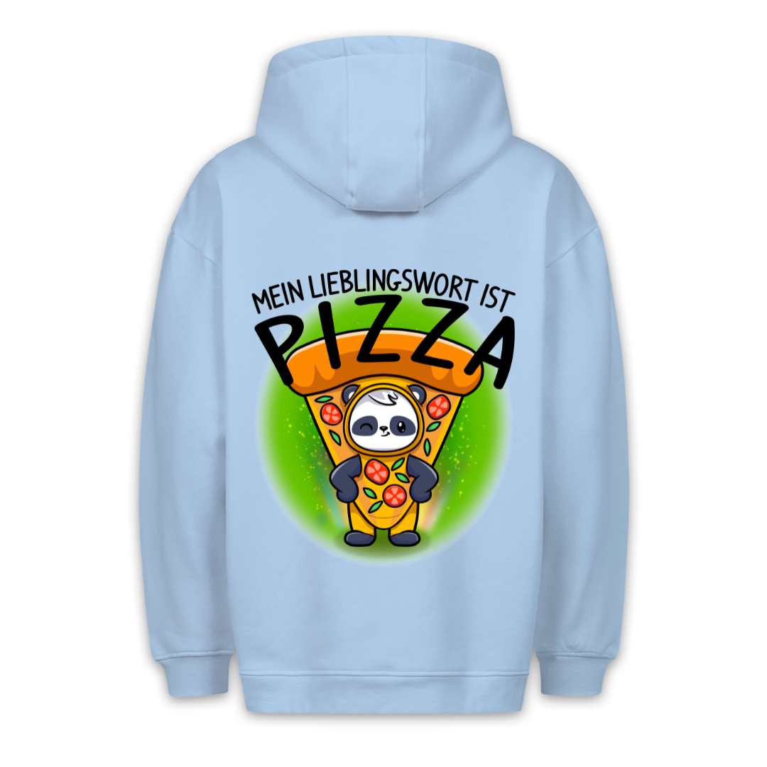 Pizza Panda - Hoodie Unisex Rückendruck