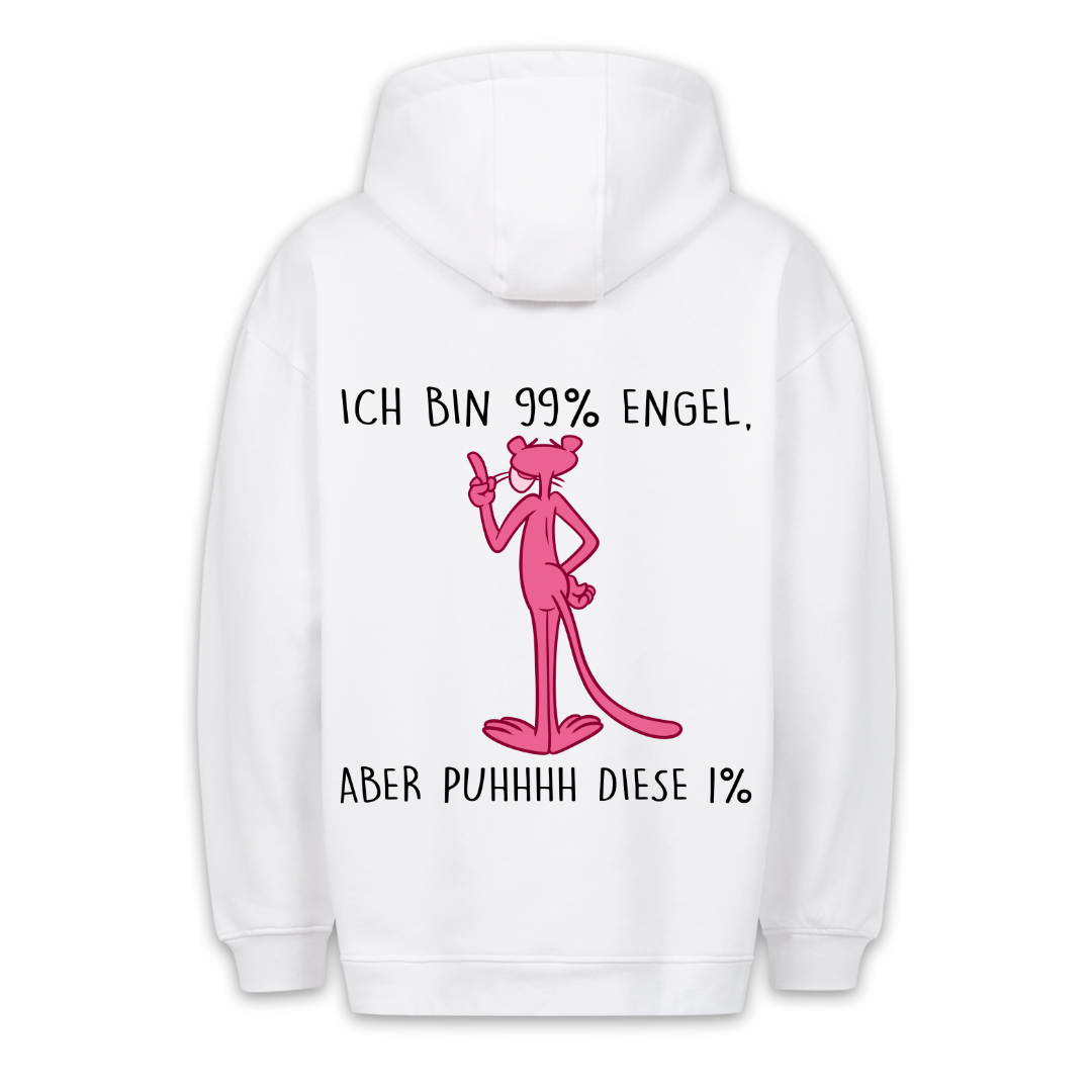 99% Engel Panther - Hoodie Unisex Rückendruck