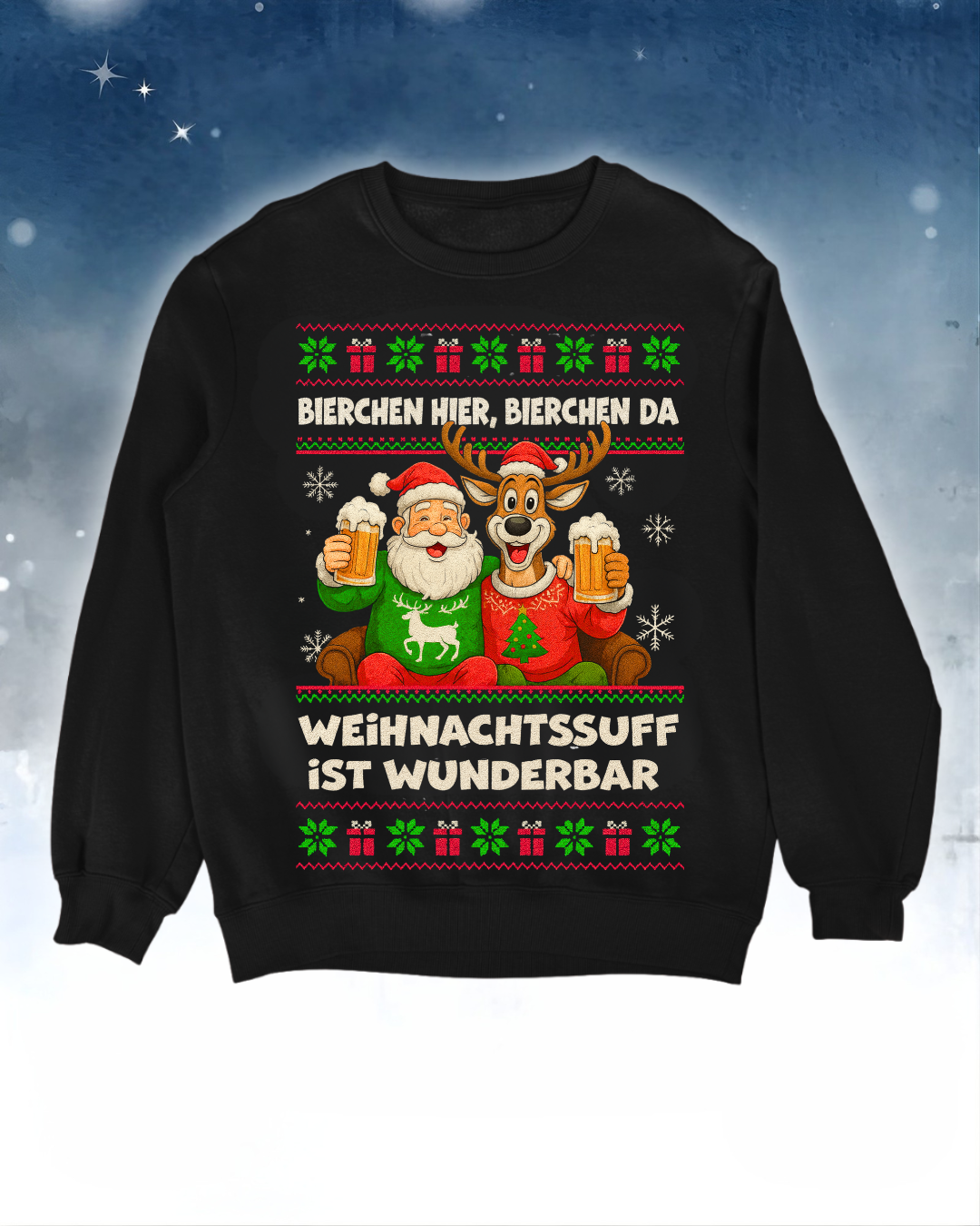 Bierchen hier und da - Ugly Sweater