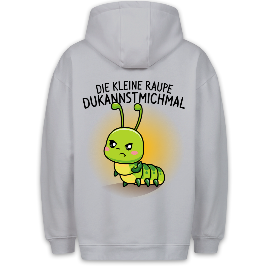 Kleine Raupe - Hoodie Unisex Rückendruck