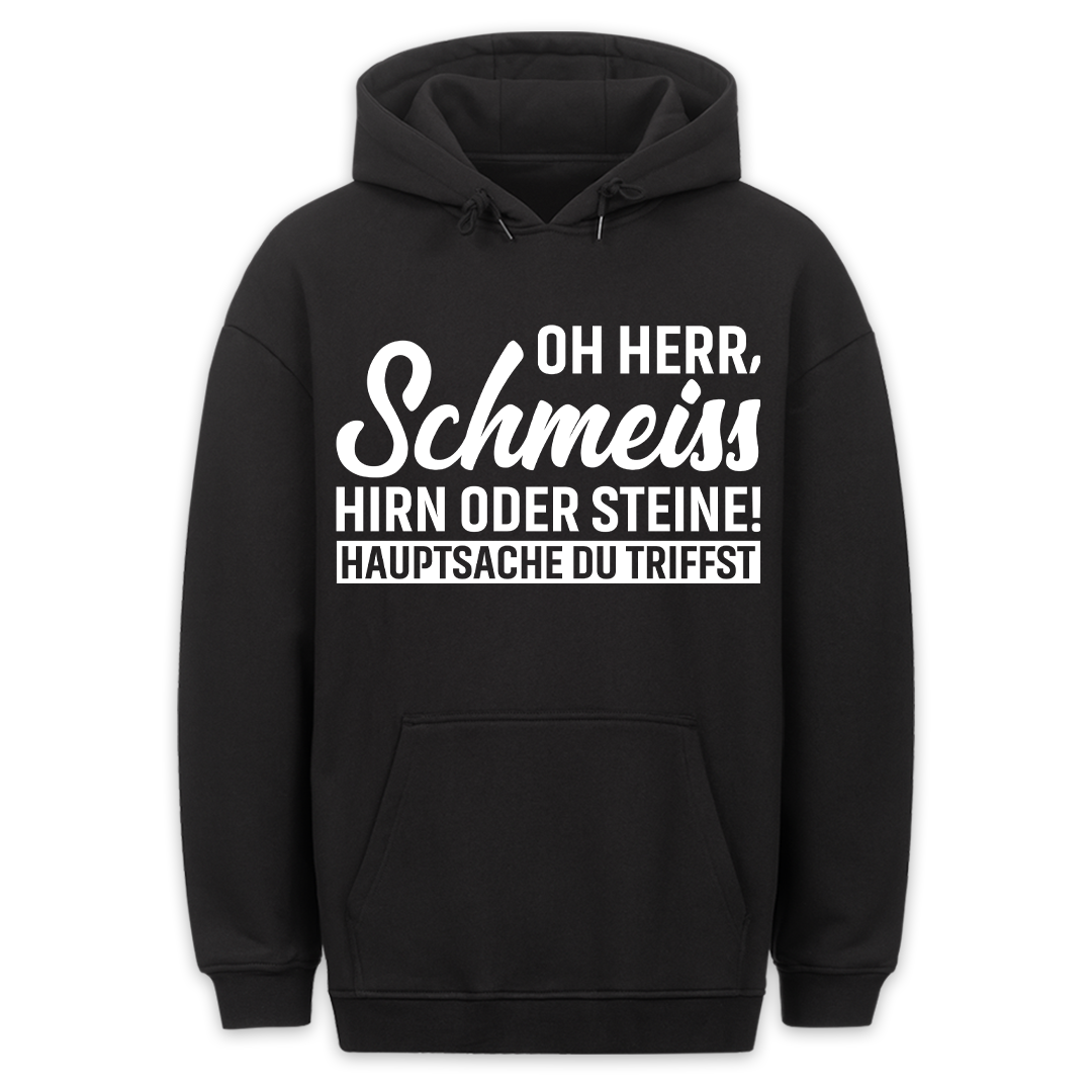 Hirn oder Steine! - Hoodie Unisex