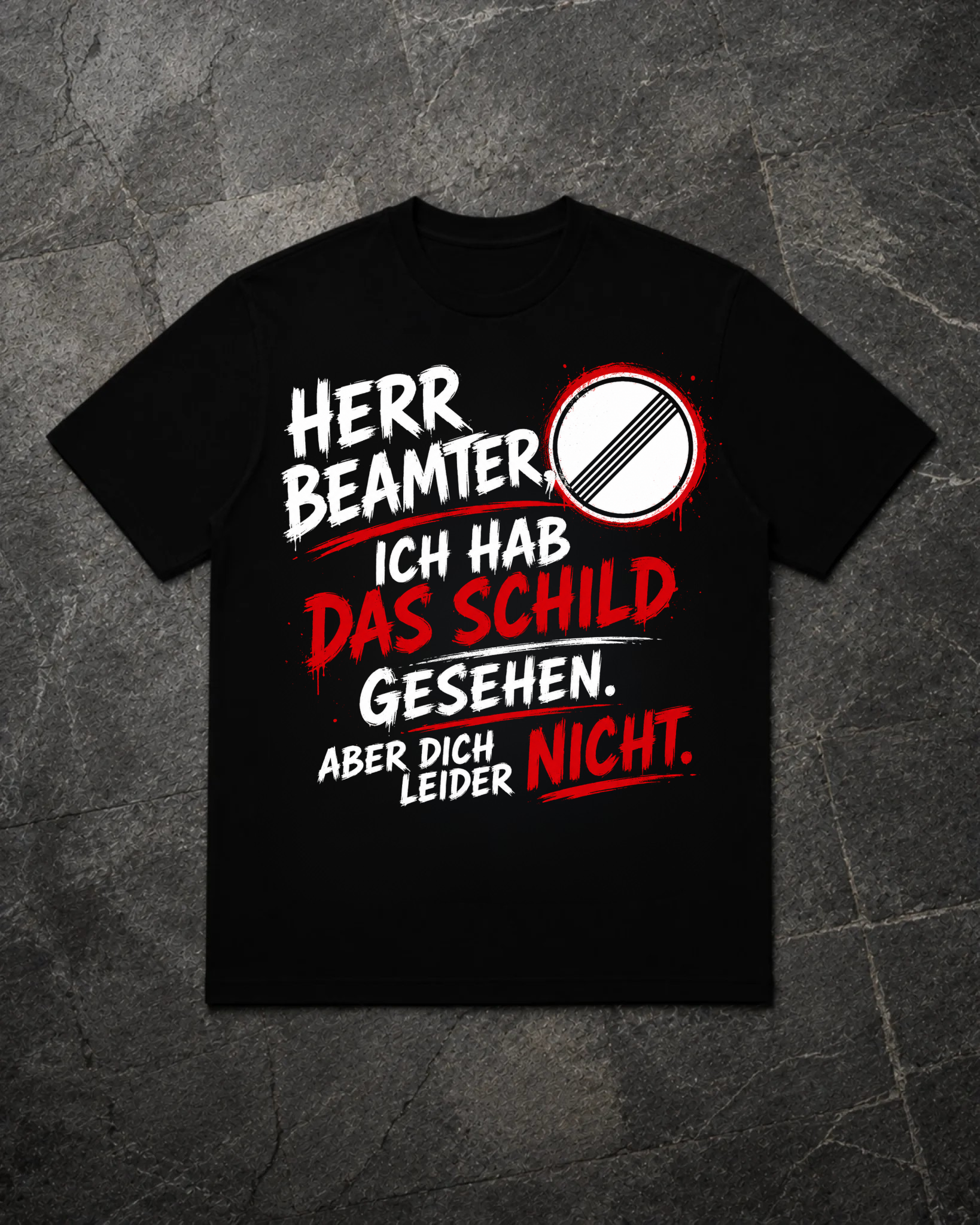 Schild - Shirt Unisex Backprint