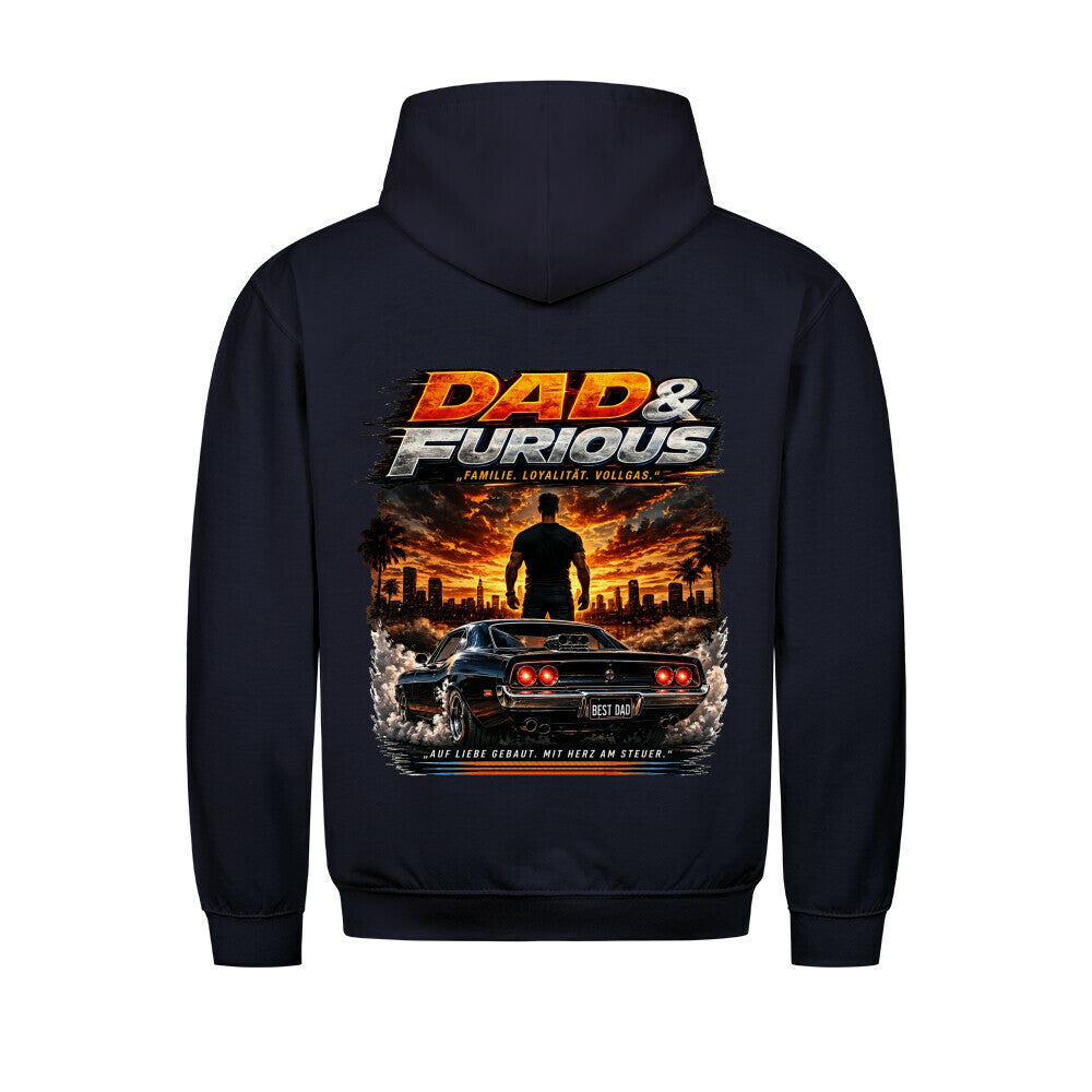 Dad & Furious - Shirt Unisex Backprint