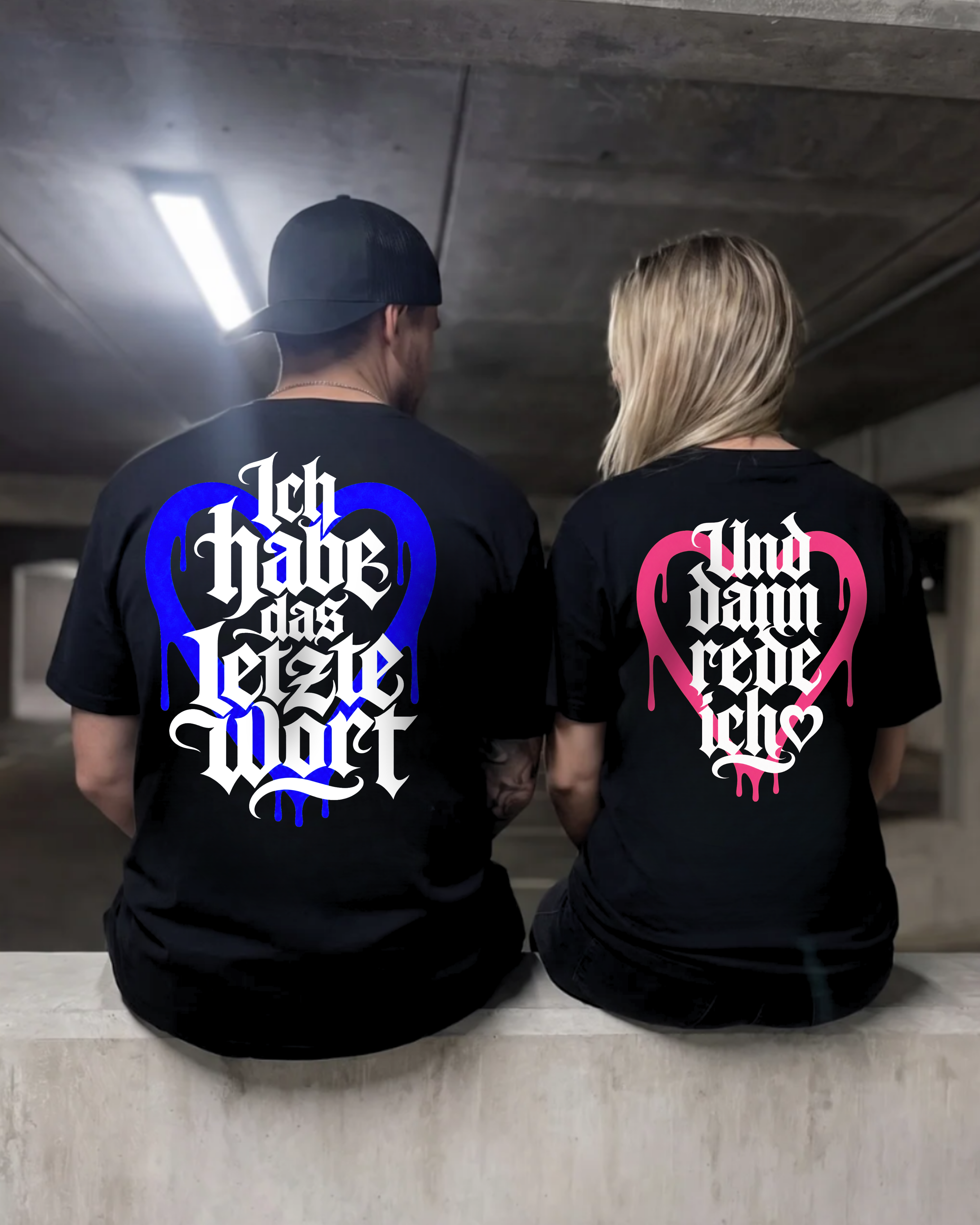 Das letzte Wort - Shirt Couple Bündel