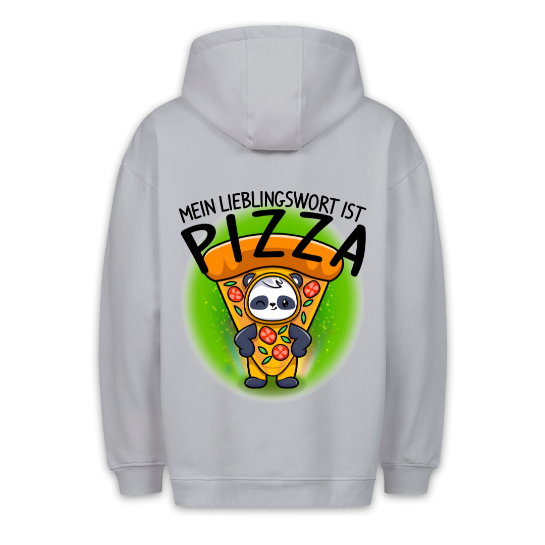 Pizza Panda - Hoodie Unisex Rückendruck
