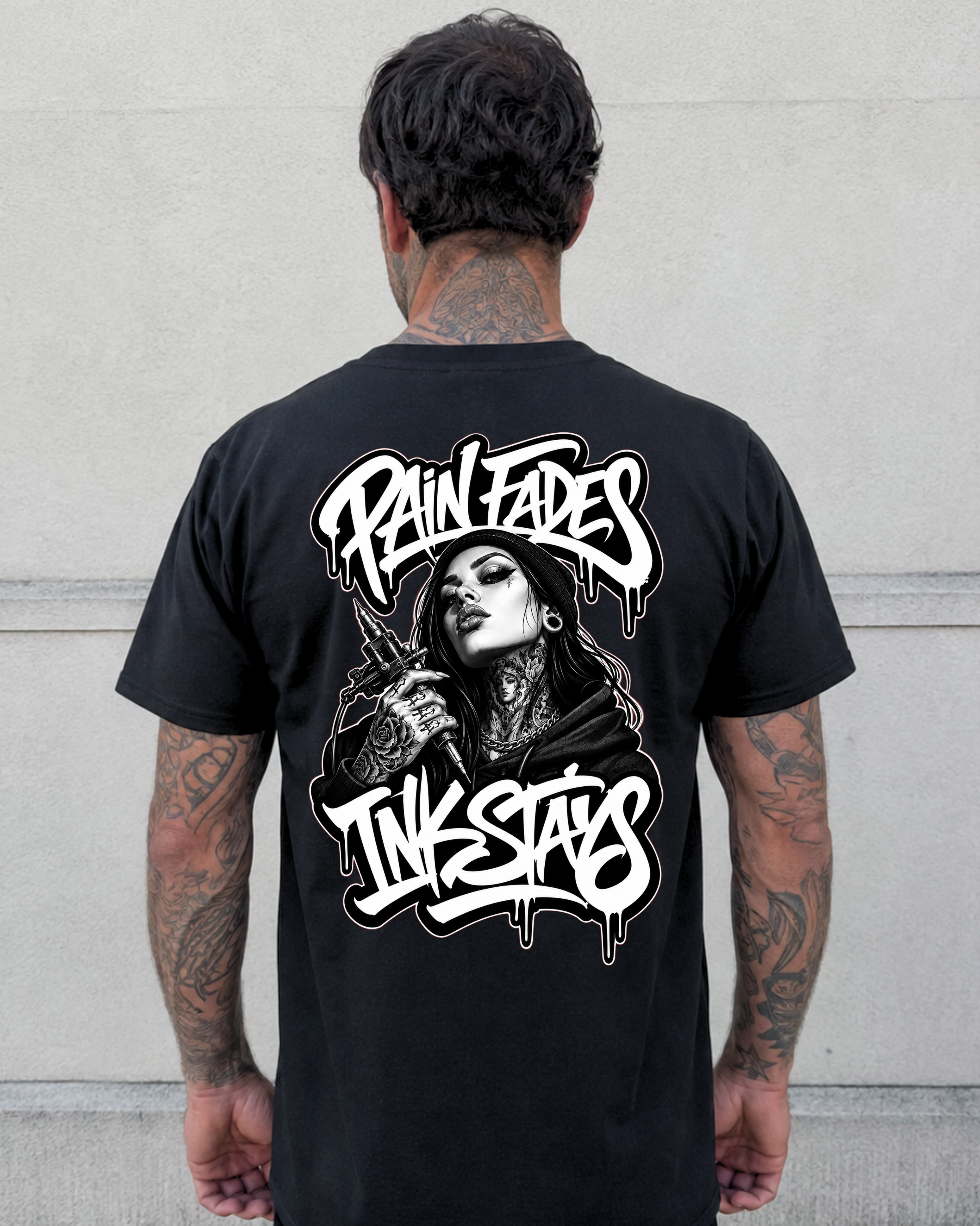 Pain Fades - Premium Shirt Unisex Backprint