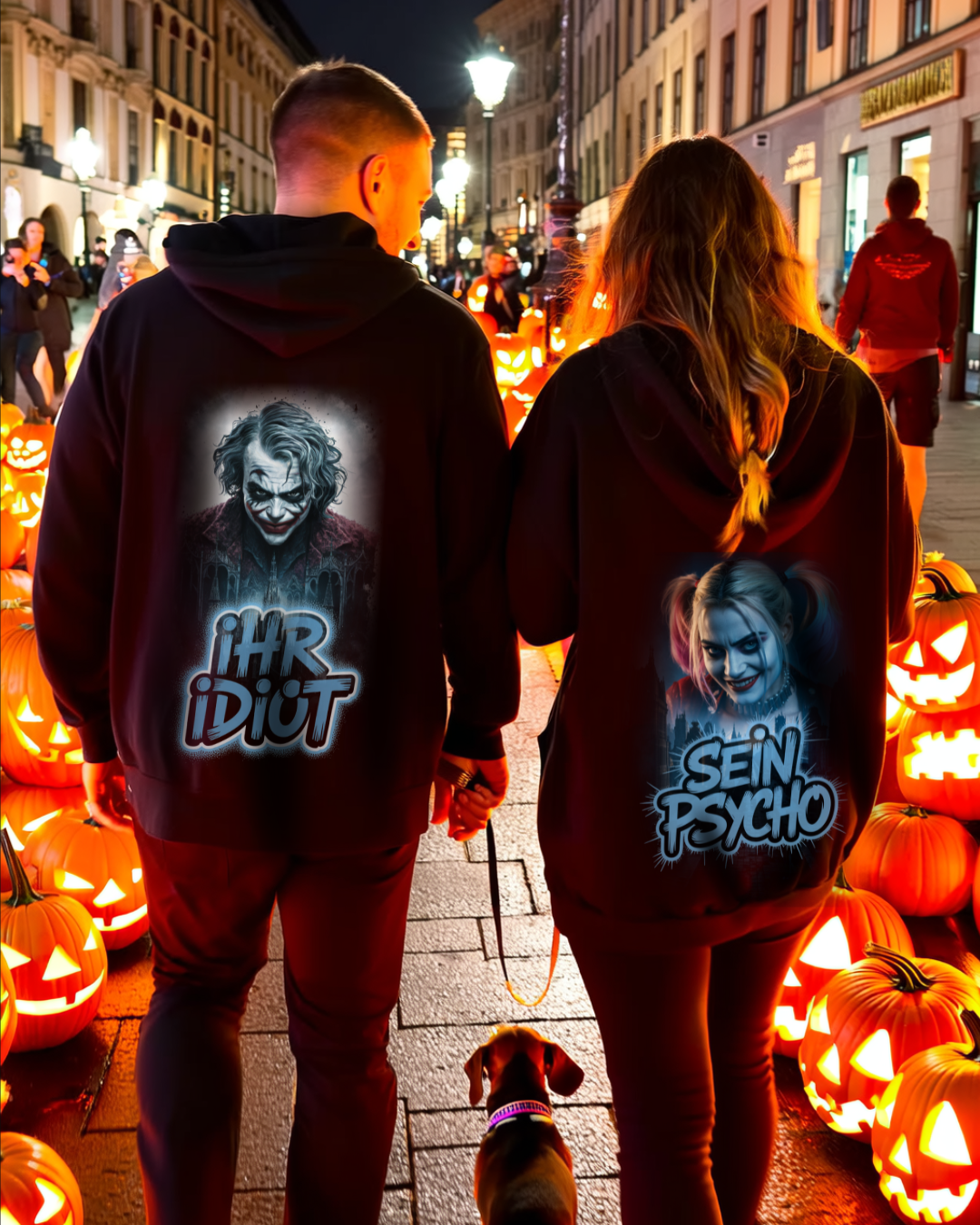 Idiot & Psycho - Kuschel Hoodie Bündel