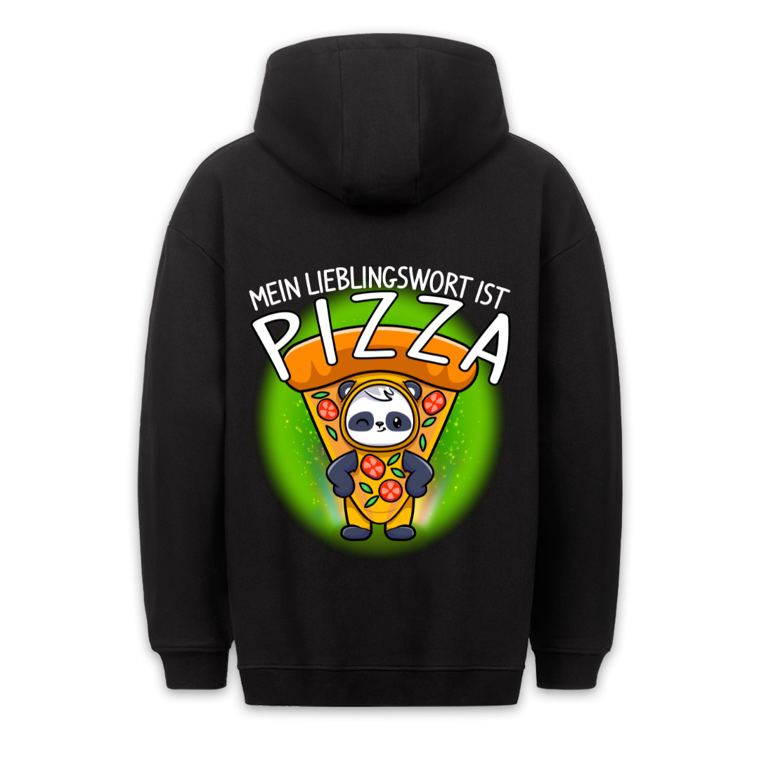Pizza Panda - Hoodie Unisex Rückendruck