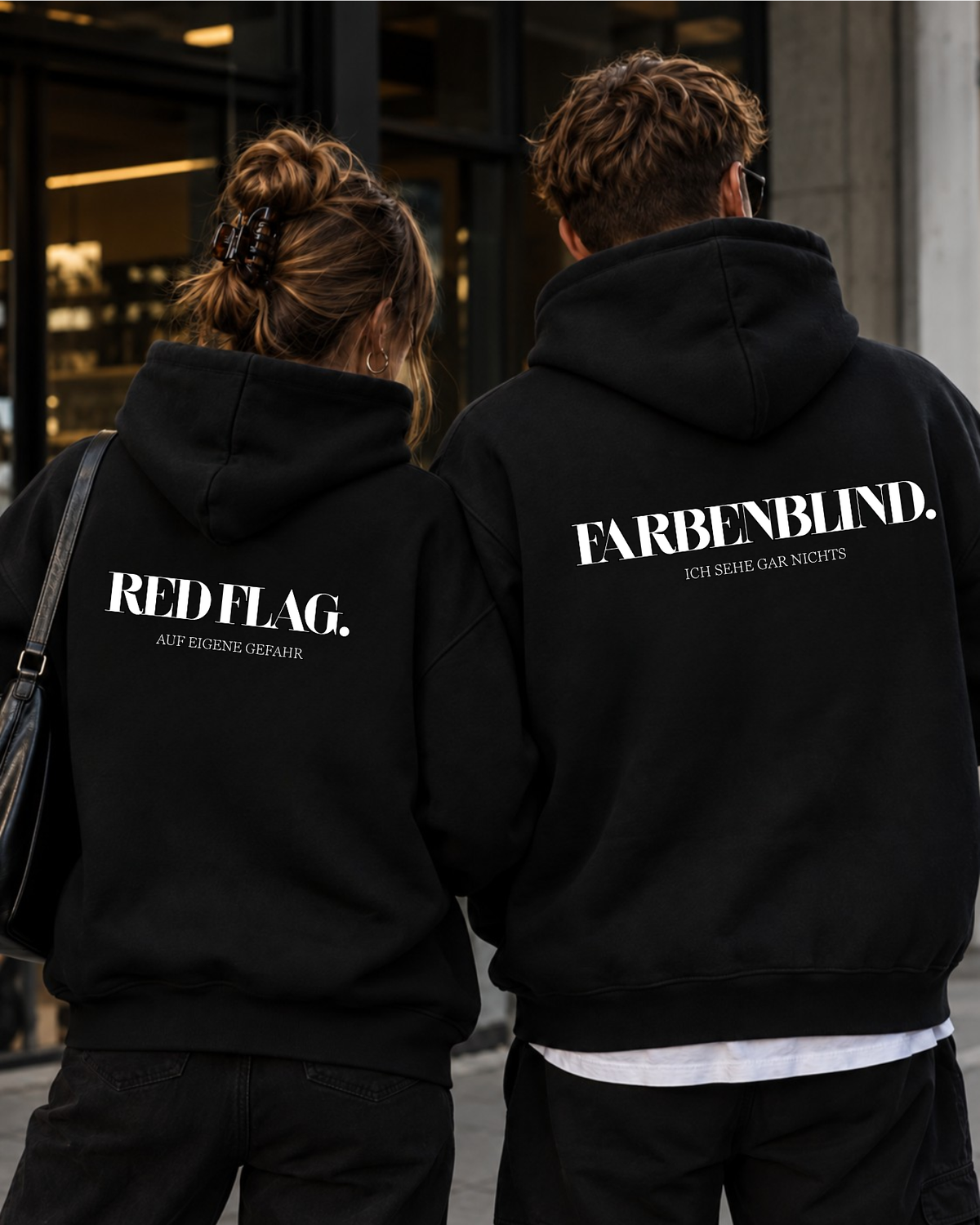 Redflag & Farbenblind - Kuschel Hoodie Bündel