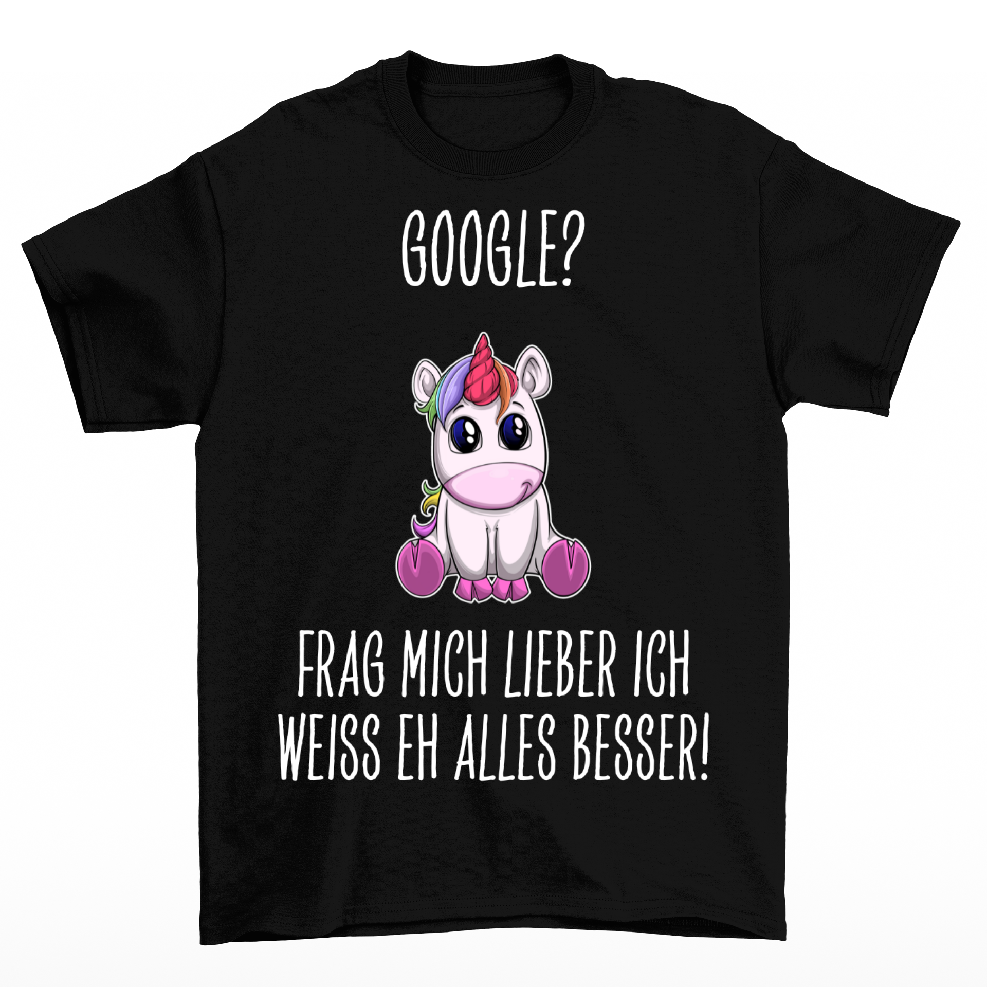 Google Einhorn - Shirt Unisex
