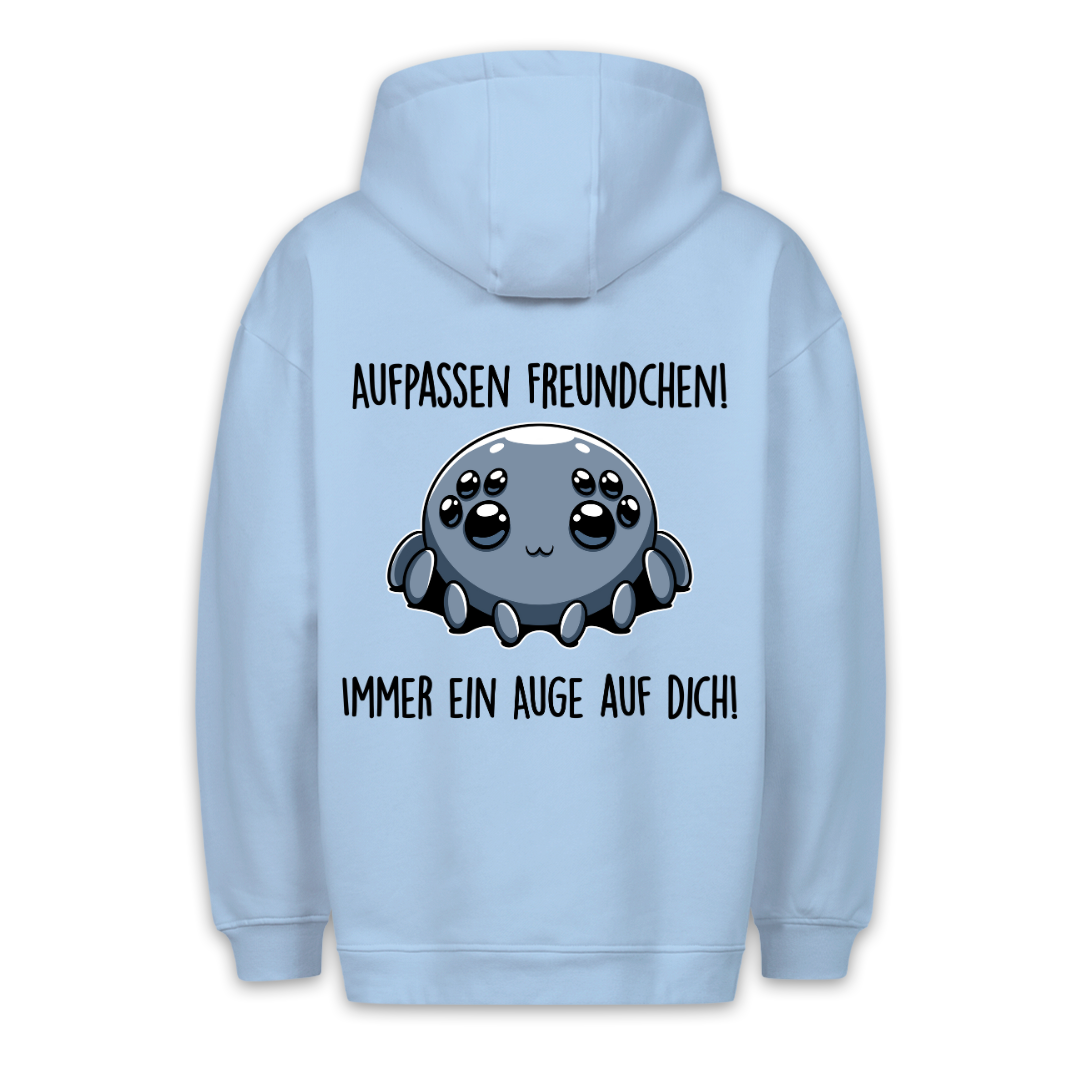 Aufpassen! - Hoodie Unisex Rückendruck