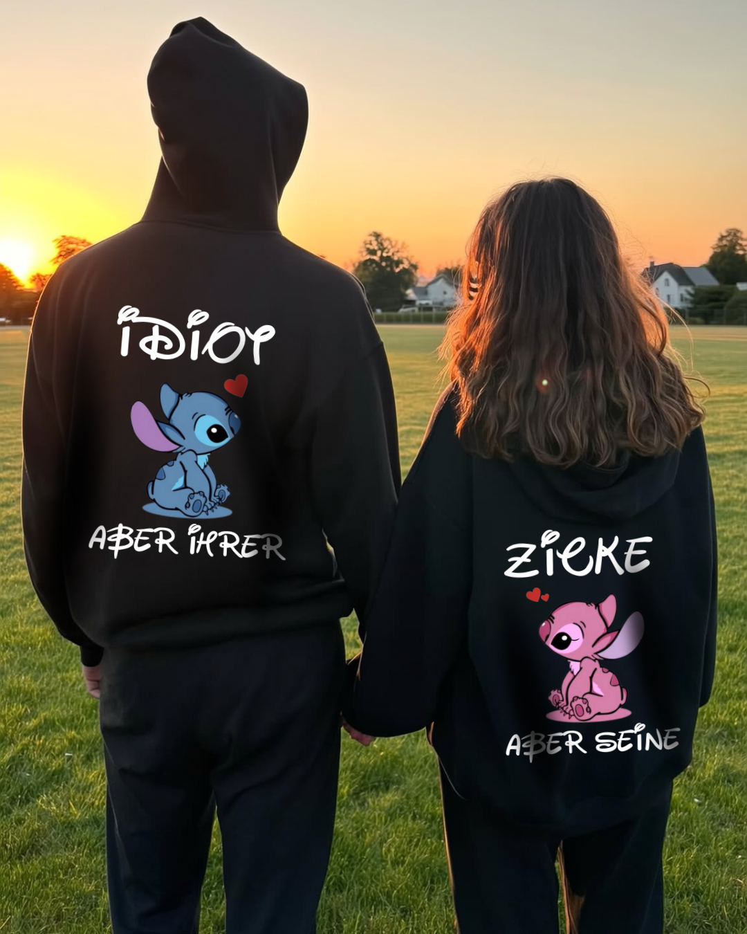 Zicke & Idiot - Kuschel Hoodie Bündel