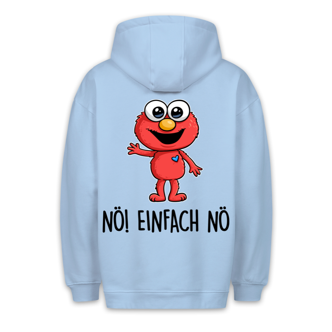 Nö! Einfach Nö- Hoodie Unisex Rückendruck