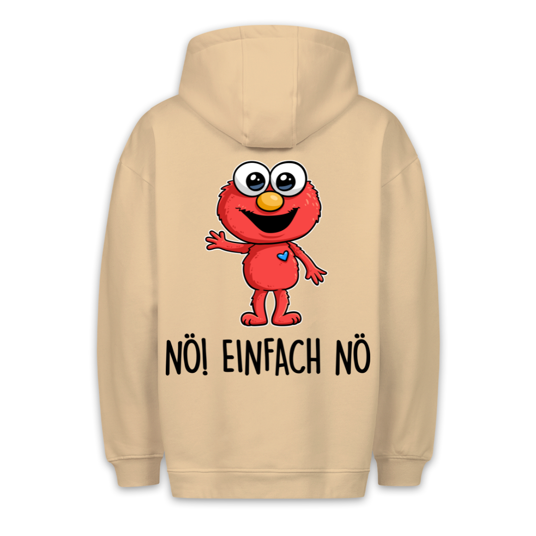 Nö! Einfach Nö- Hoodie Unisex Rückendruck