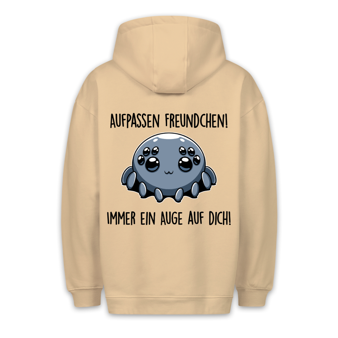 Aufpassen! - Hoodie Unisex Rückendruck