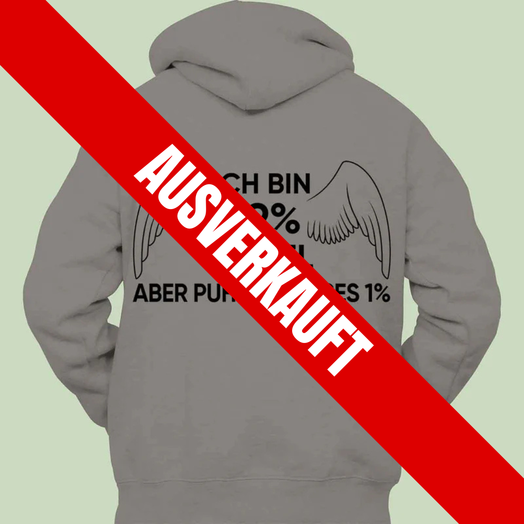 Engel - Hoodie Unisex Rückendruck