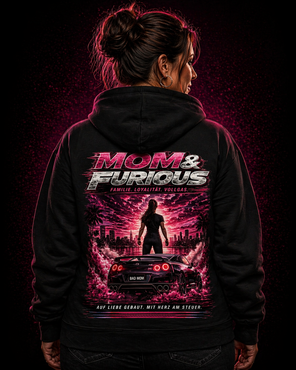 Mom & Furious - Shirt Unisex Backprint