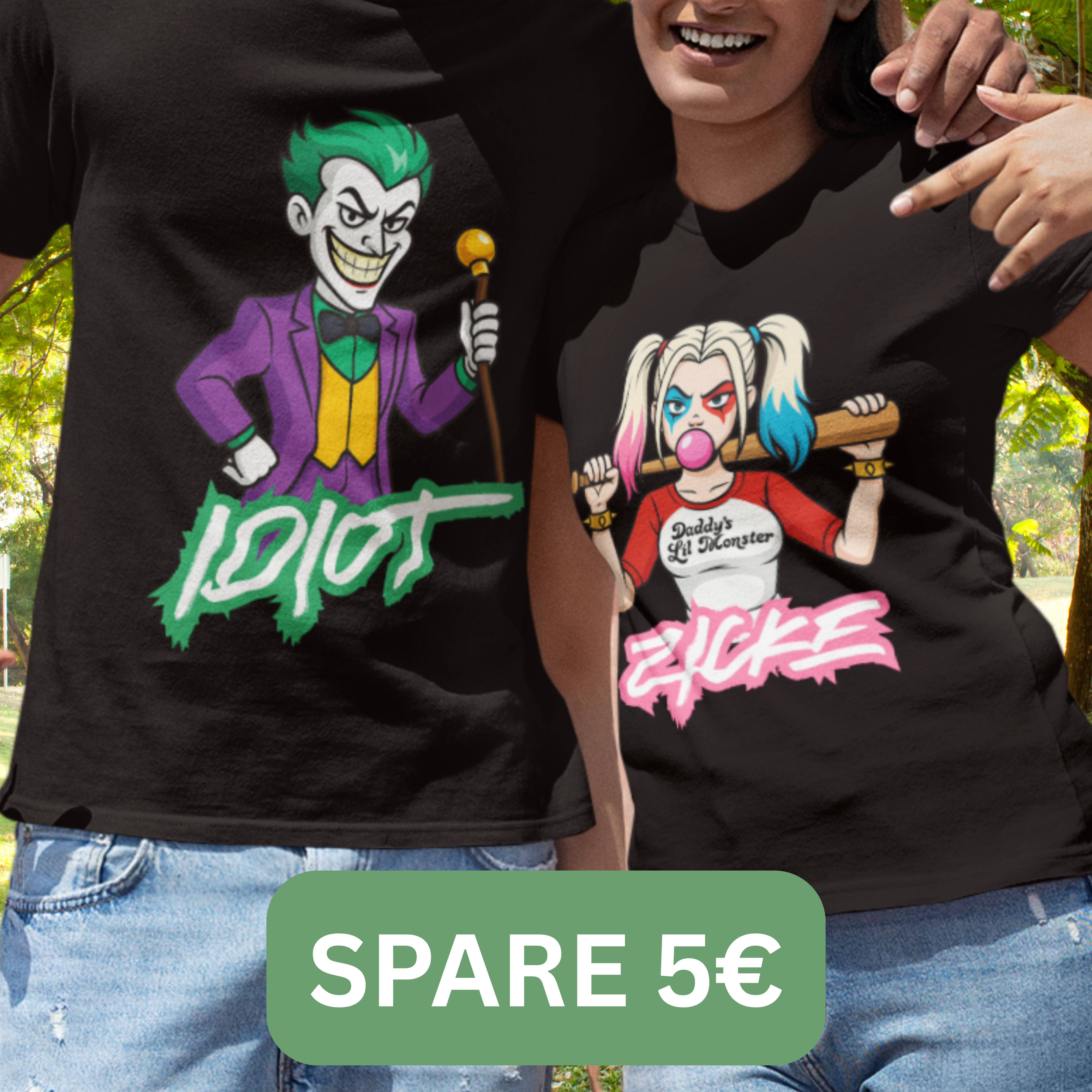Zicke & Idiot - T-Shirt Bündel