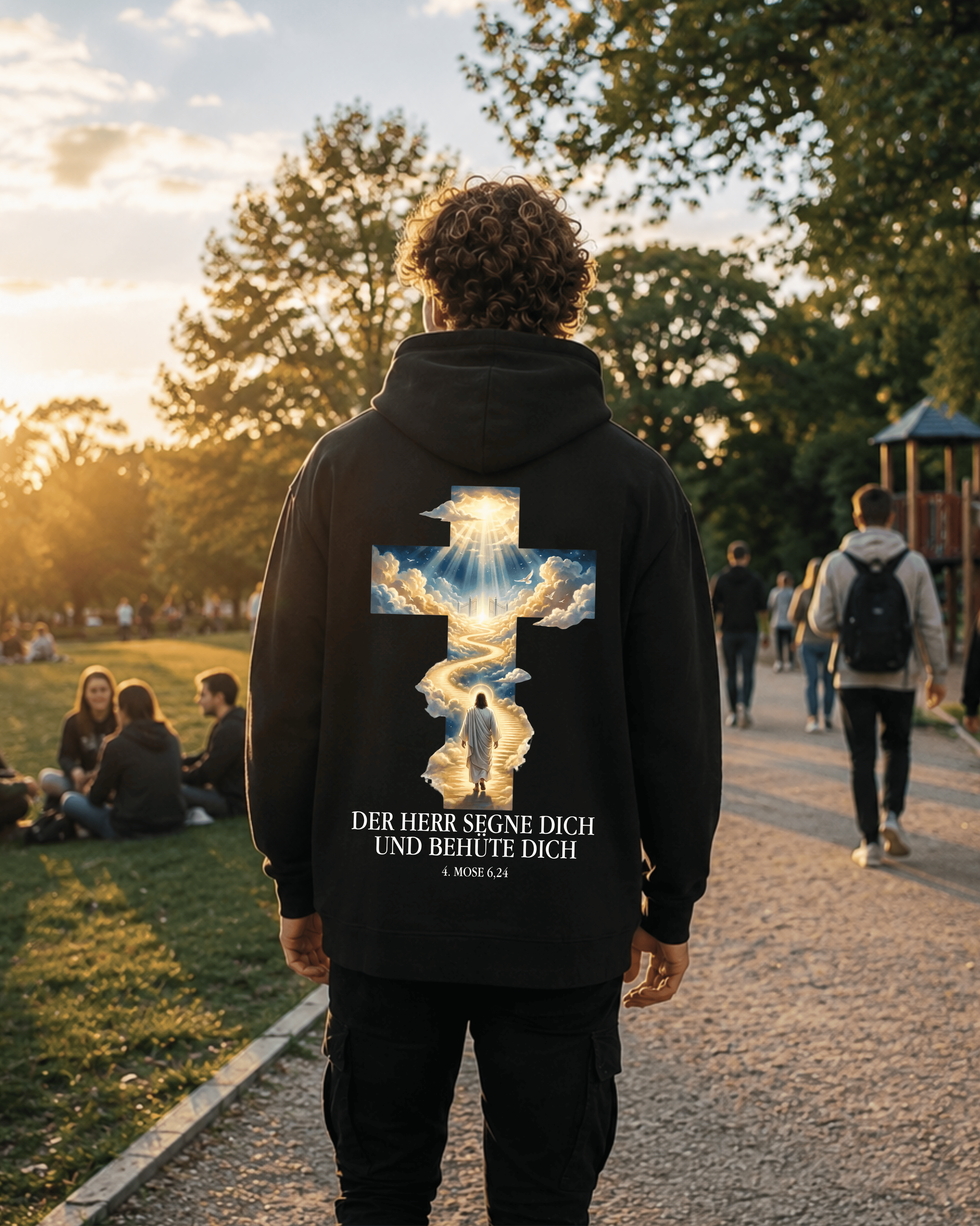 4. Mose 6,24 - Oversized Hoodie
