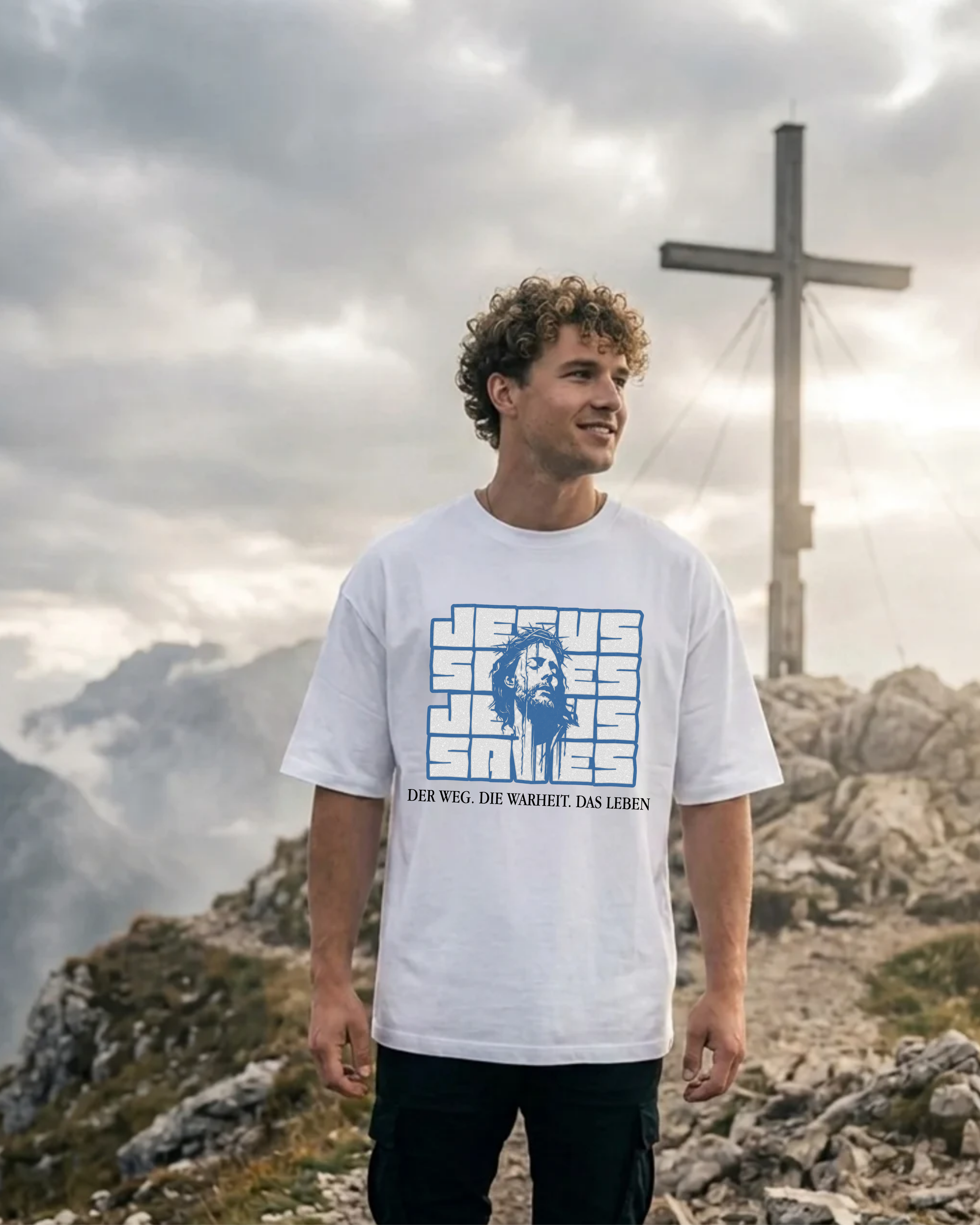 Jesus Saves - Oversized Shirt