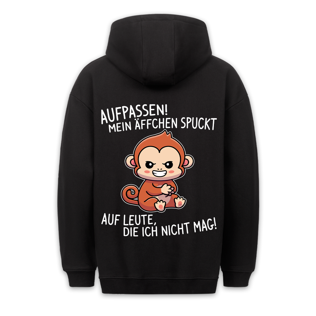 Aufpassen Äffchen - Hoodie Unisex
