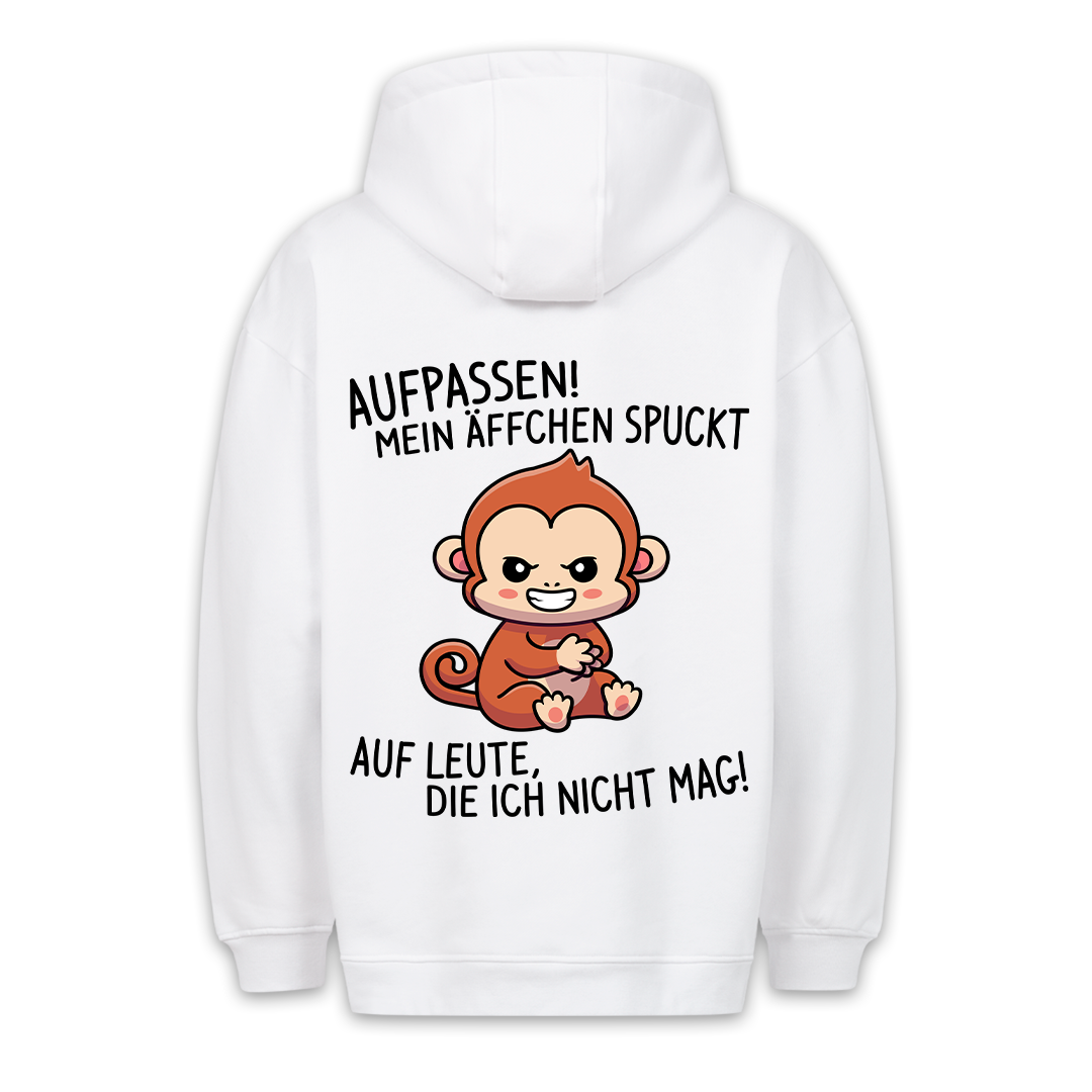 Aufpassen Äffchen - Hoodie Unisex