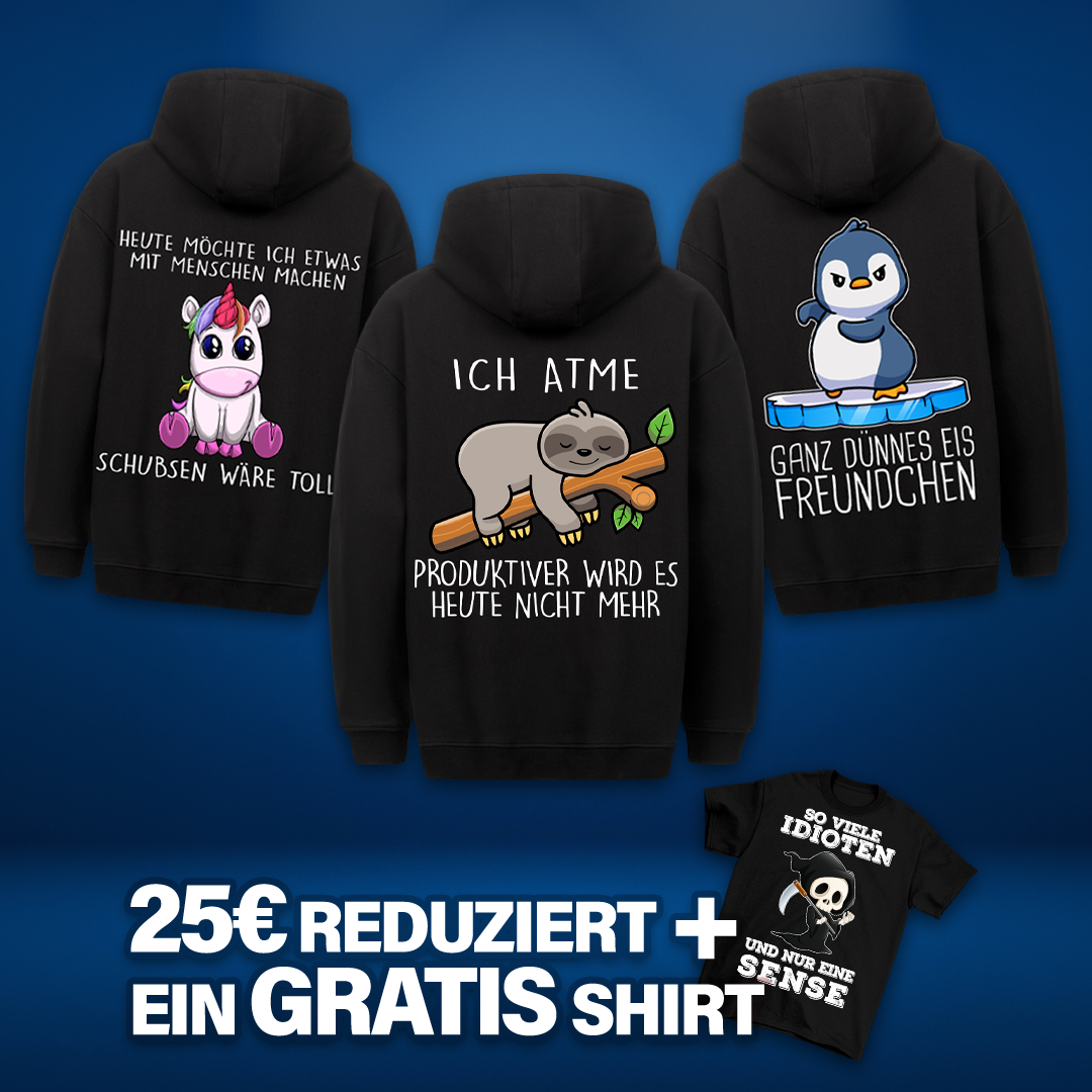 Hoodie + T-Shirt Bündel 2