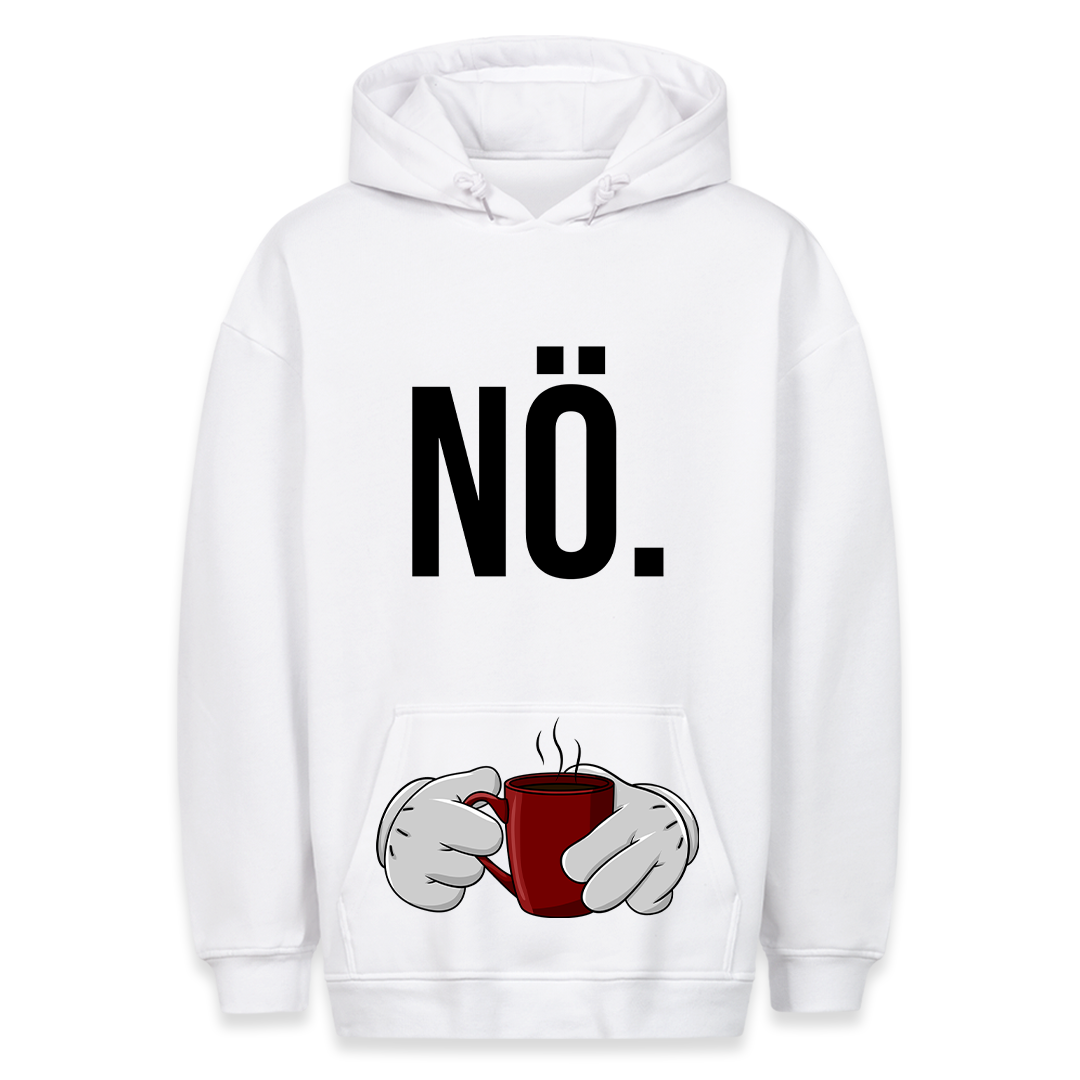 Nö. - Hoodie Bauchtaschendruck
