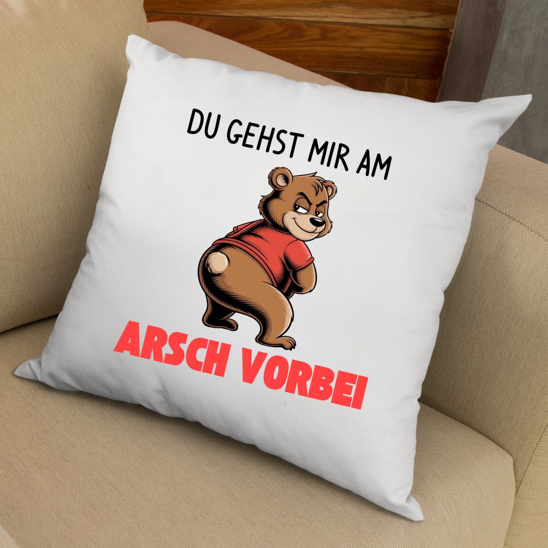 Arsch vorbei - Kissen