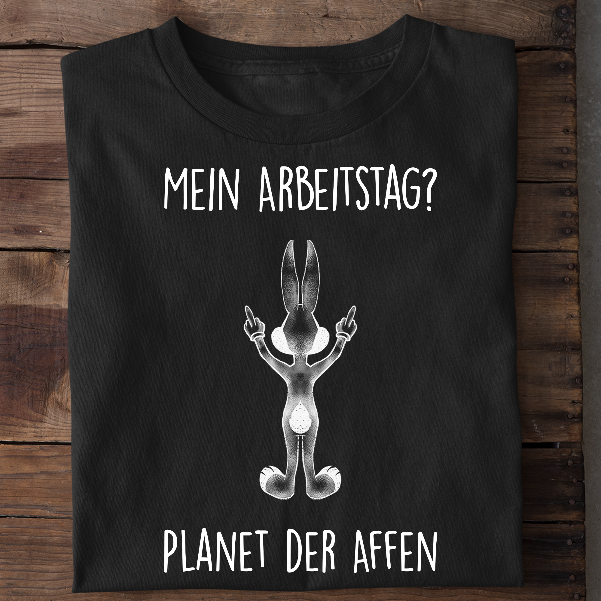 Arbeitstag Hase - Shirt
