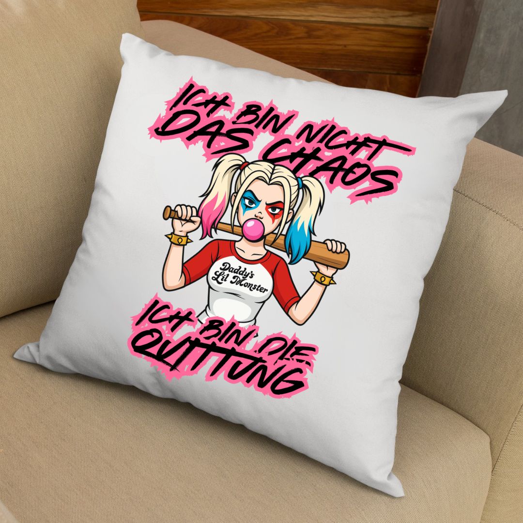 Nicht das Chaos Pink - Kissen