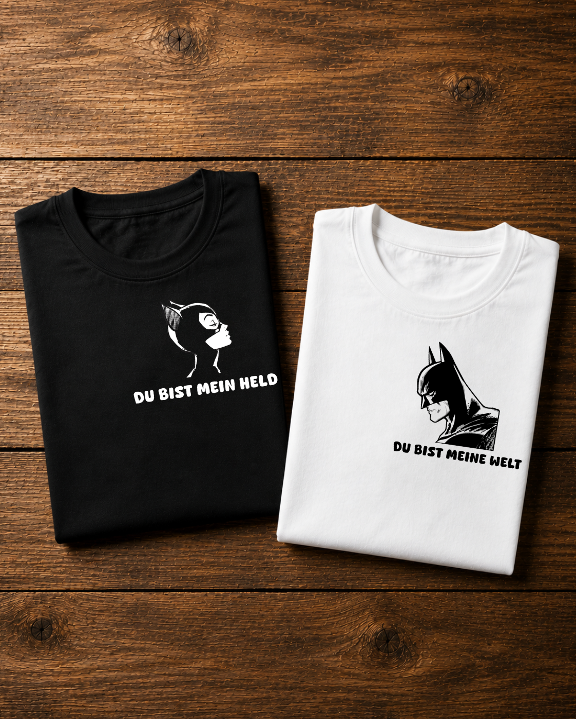 Mein Held / Meine Welt - Shirt Couple Bündel