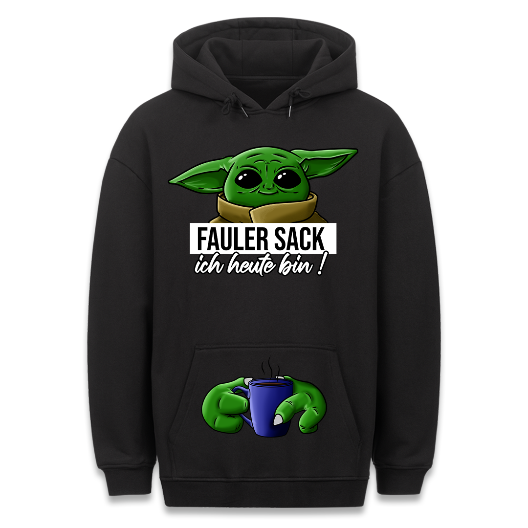 Fauler Sack - Hoodie Bauchtaschendruck