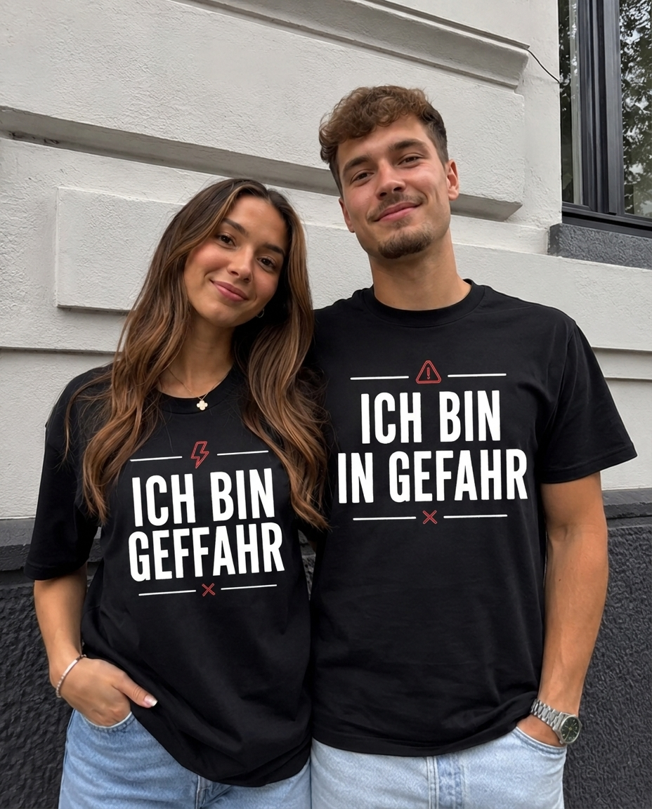 In Gefahr - Shirt Couple Bündel